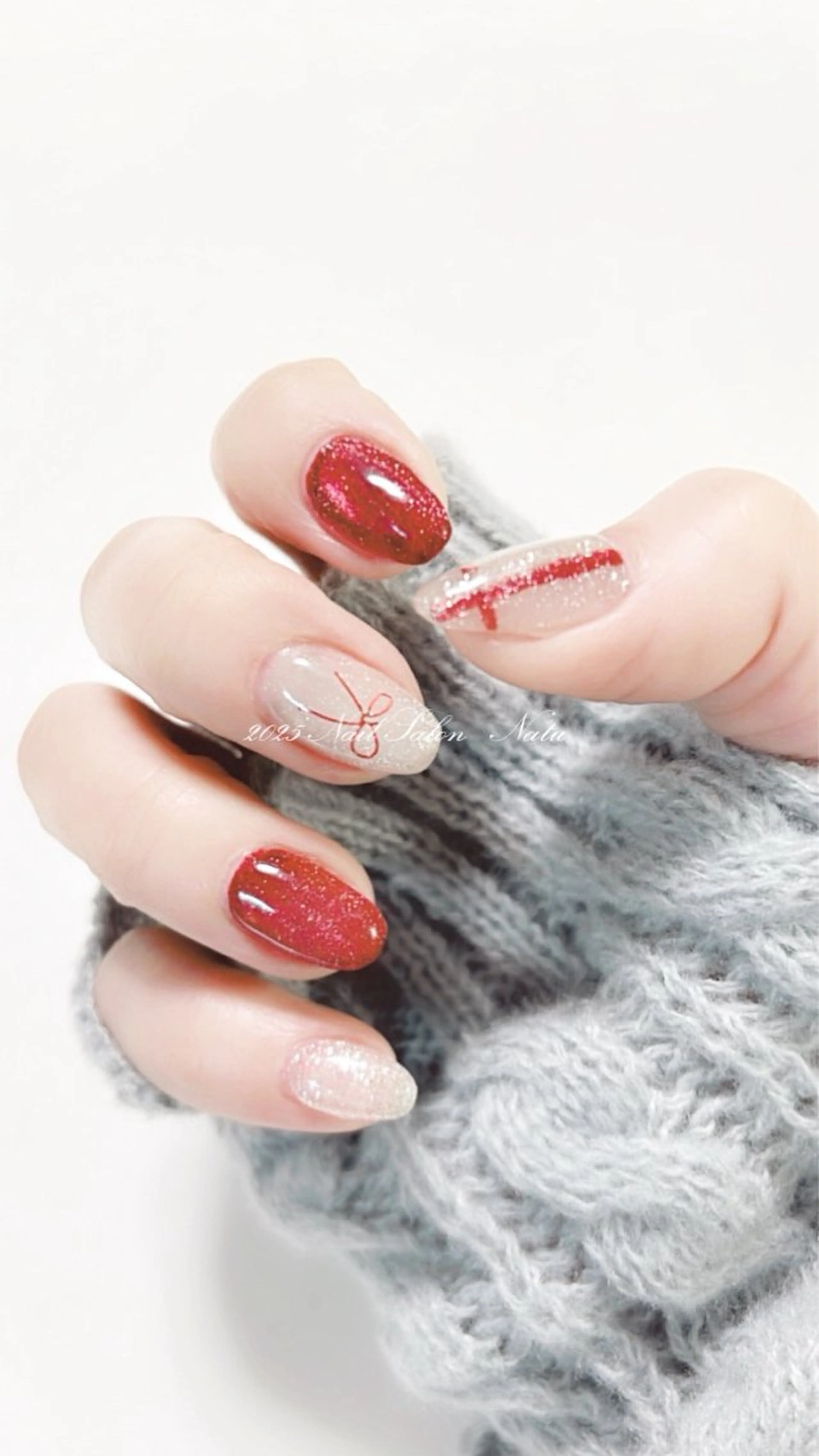 ネイル マグネットネイル nailsalon Natuのネイルデザイン