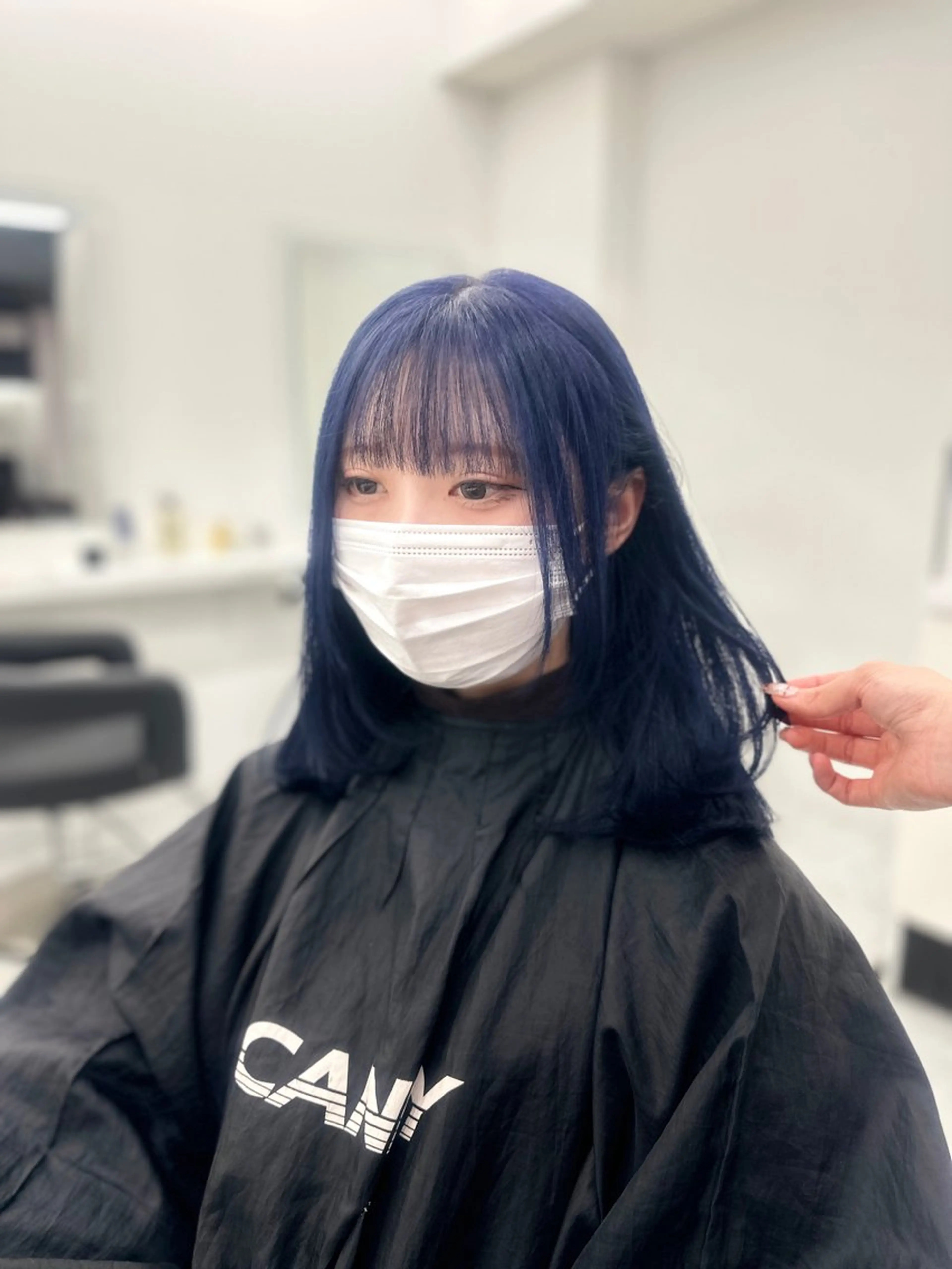 ロング カラー パーマ ヘアアレンジ メンズ キッズ ♥️韓国ヘア レイヤー♥️ゆりのヘアスタイル