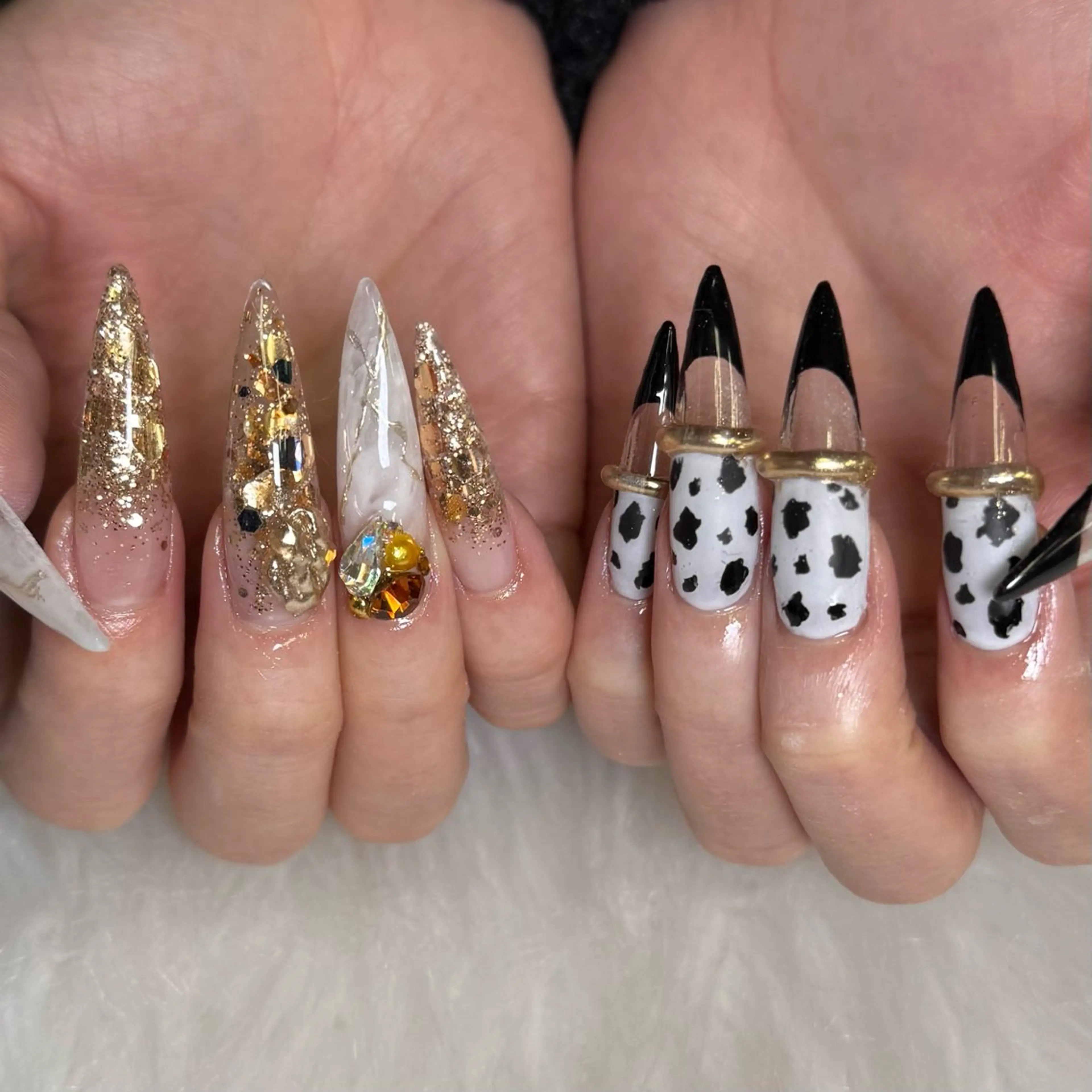 ネイル ハンドネイル M.jewelry himeka🍒のネイルデザイン