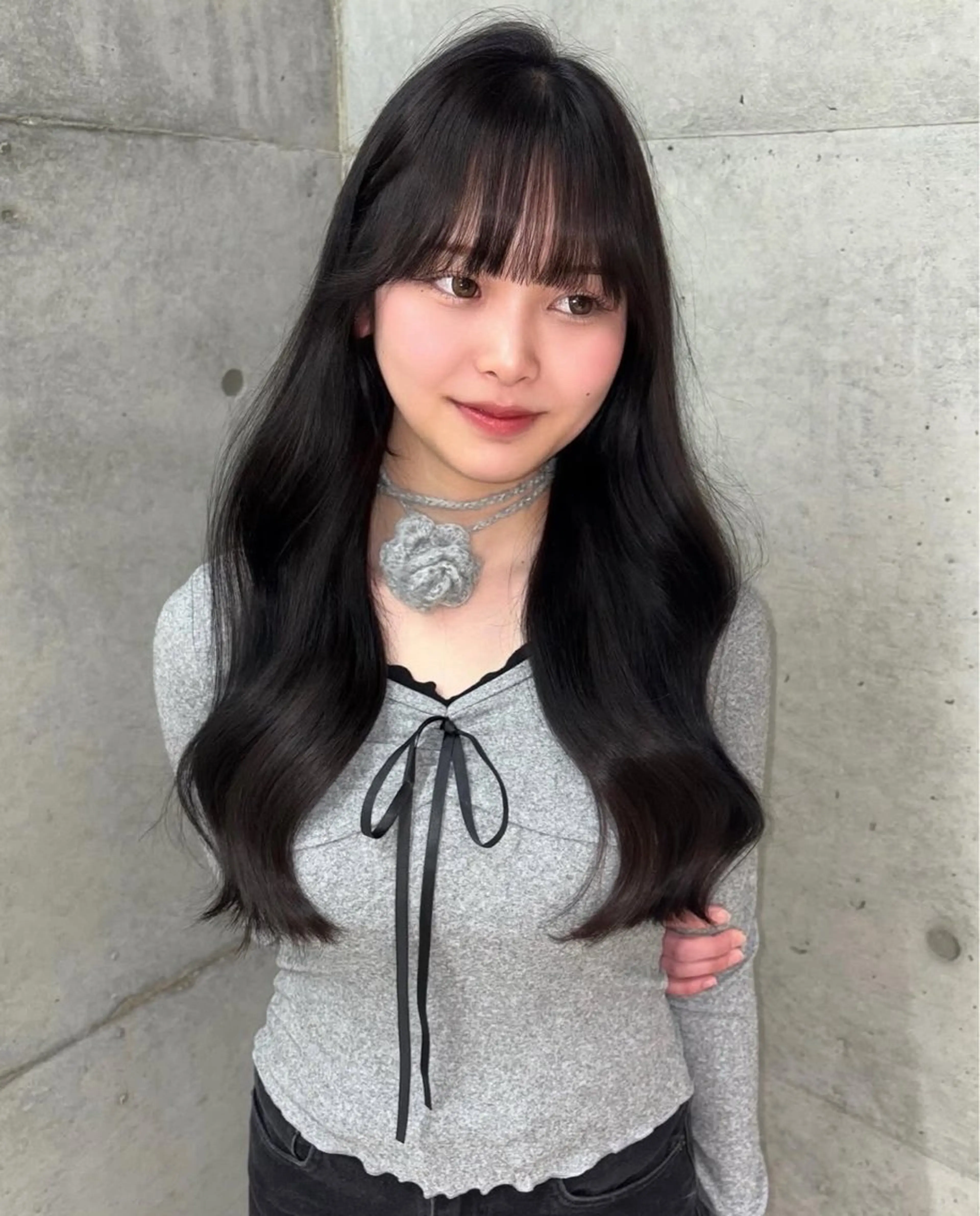 ロング カラー 透明感カラー sayaka /西新🛋のヘアスタイル