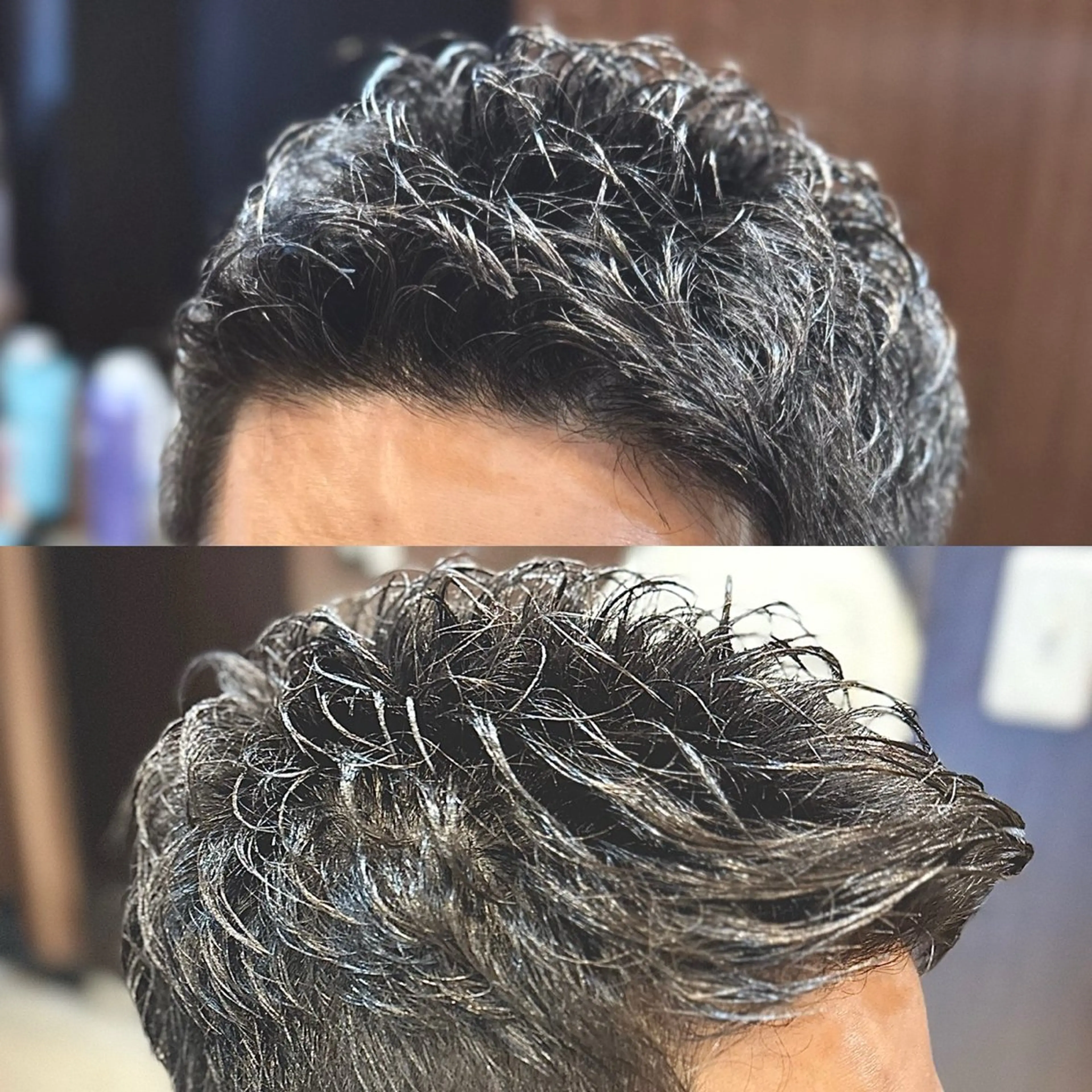 ヘアカット＆アイロンパーマ(トリートメント付き)の写真