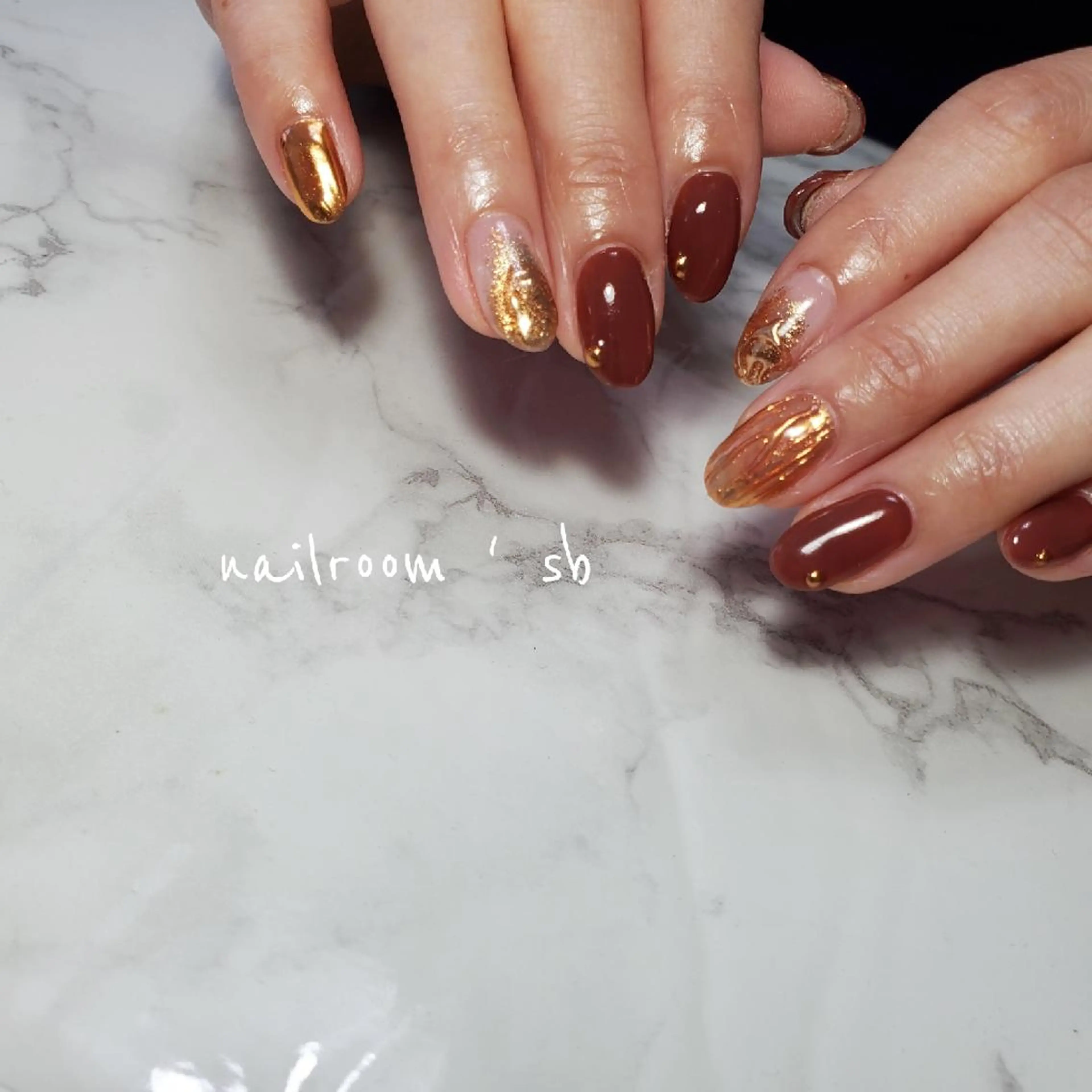 ネイル ハンドネイル nailroom‪ sb‪‪𓈒𓂂𓏸のネイルデザイン