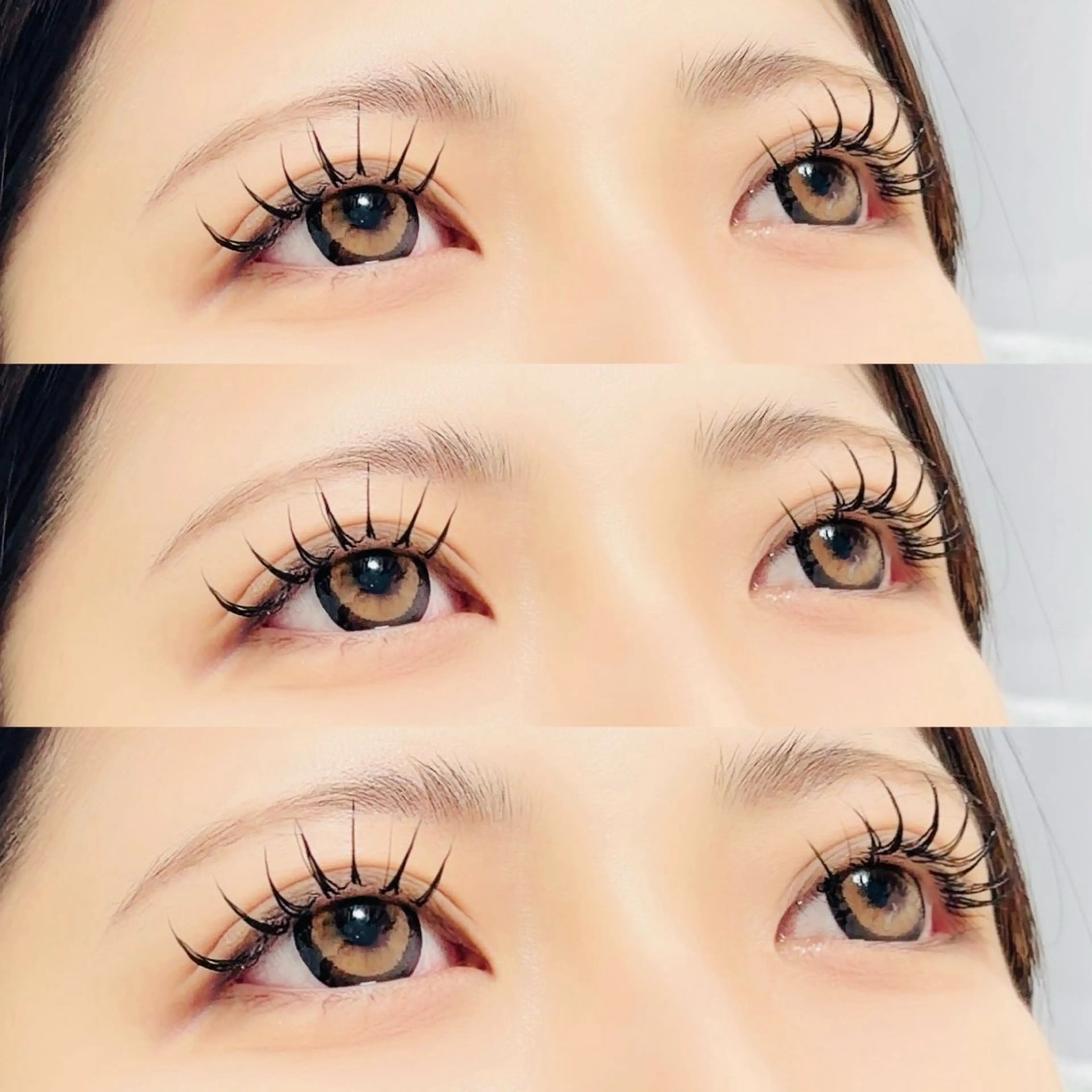 マツエク・マツパ バインドロック 束感まつ毛 マツエク Unica lush所属・Unica.lush エリカのマツエク・マツパデザイン