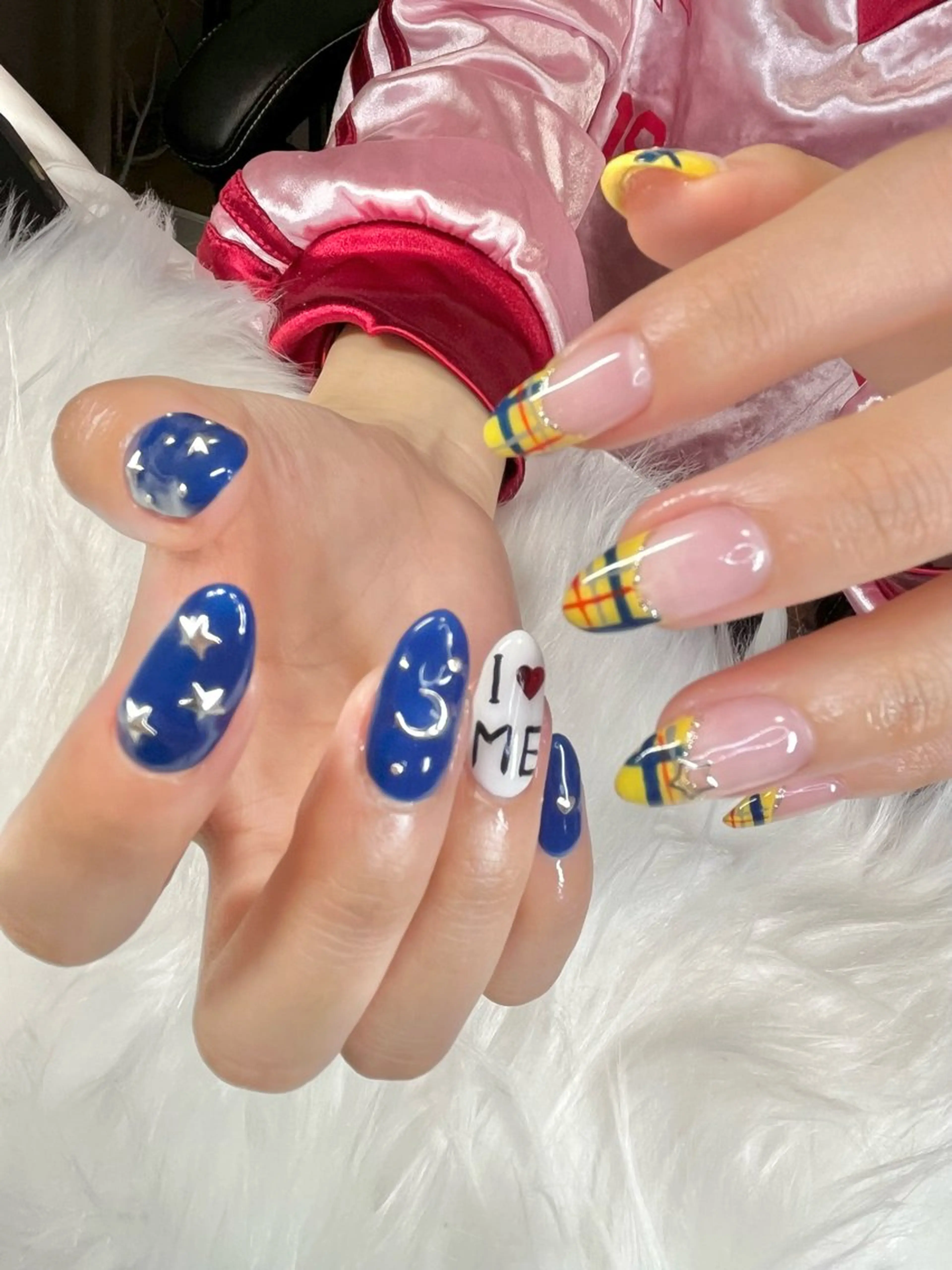 ロング ハンドネイル ネイルサロン hanakoharuのネイルデザイン