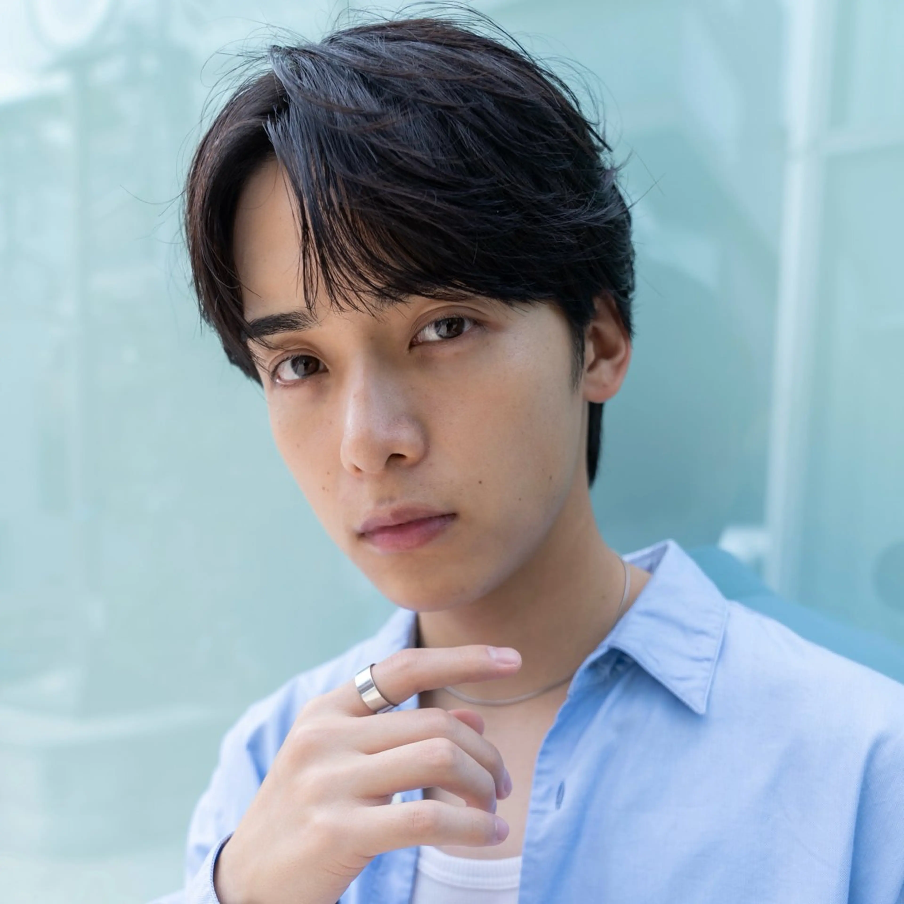 ショート パーマ メンズ メンズパーマ カット SHUNメンズパーマ スパイキーショートのヘアスタイル