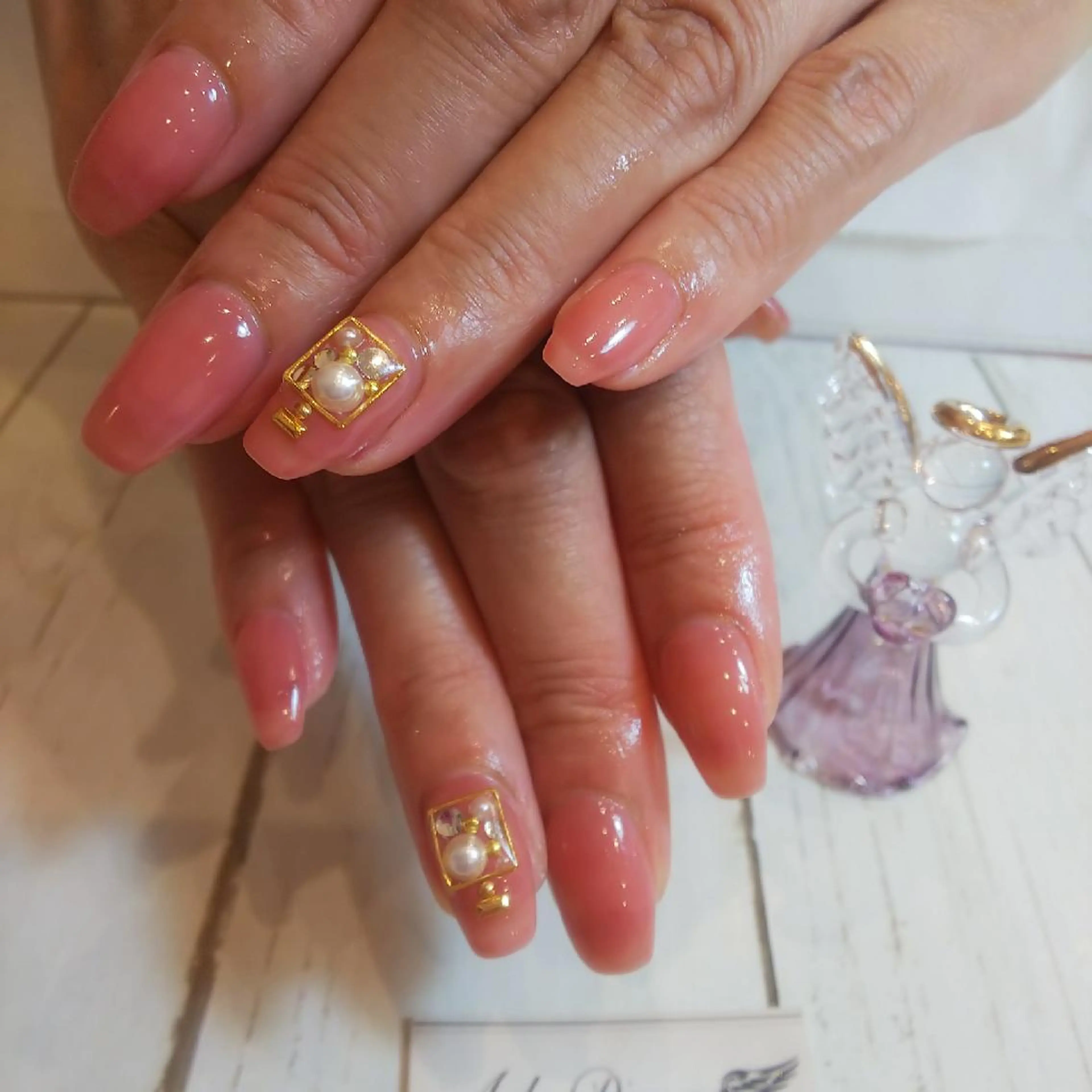 ネイル AileD'ange所属・M, masakiのネイルデザイン