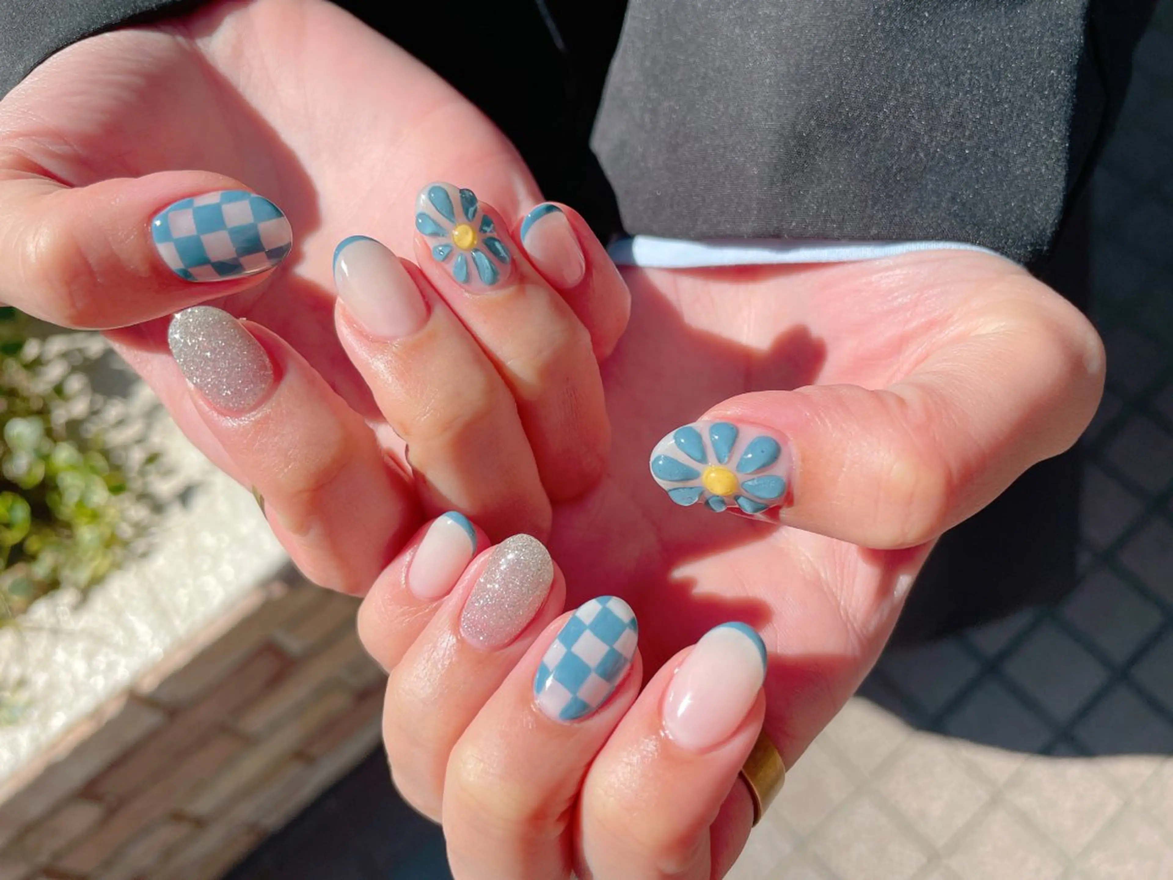 ネイル ジェルネイル ニュアンスネイル パラジェル 春ネイル nailroom  OHANA所属・nailroom OHANA🌴のネイルデザイン