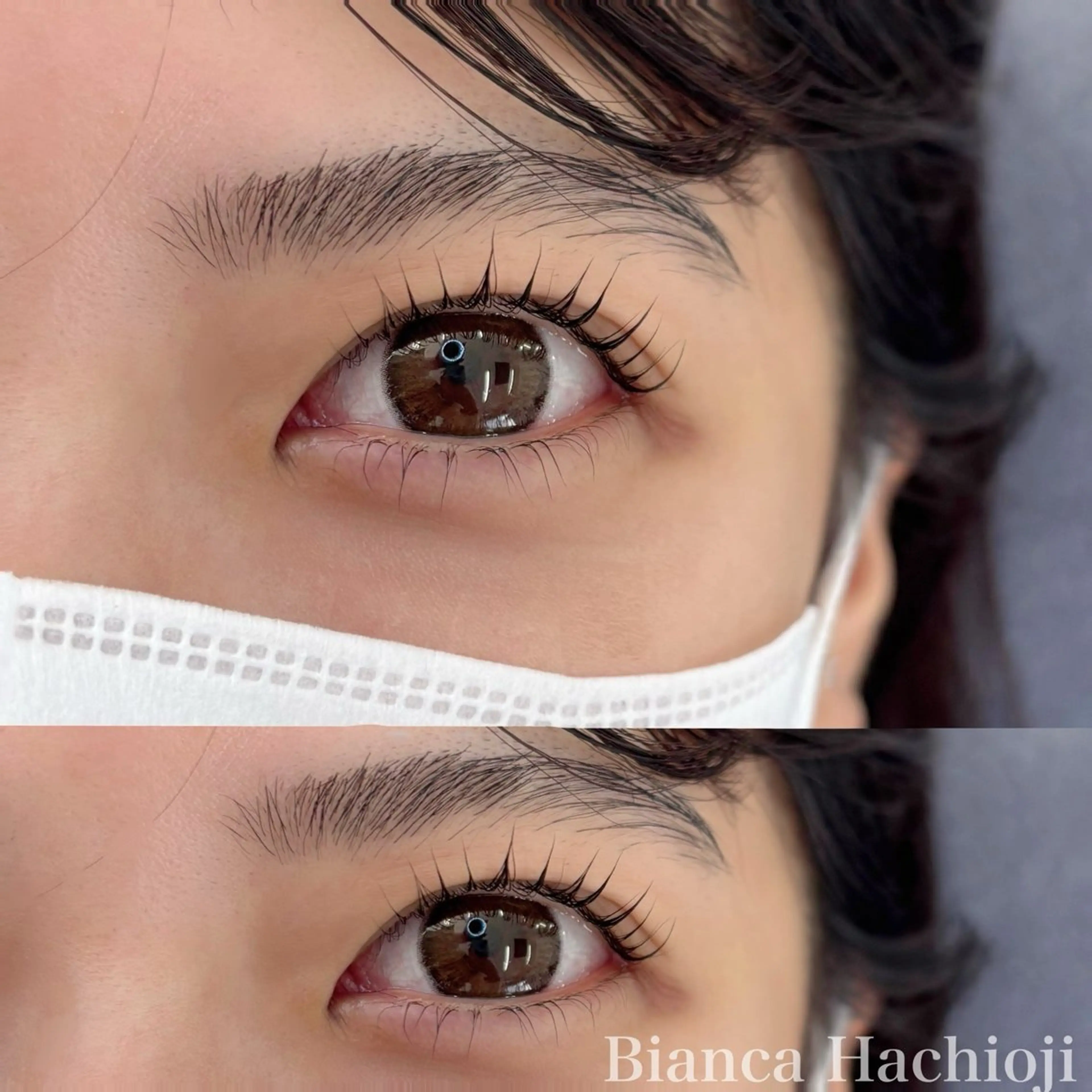 マツエク・マツパ 𝕂𝕪𝕦𝕟𝕠 韓国風/束感/恵比寿のマツエク・マツパデザイン