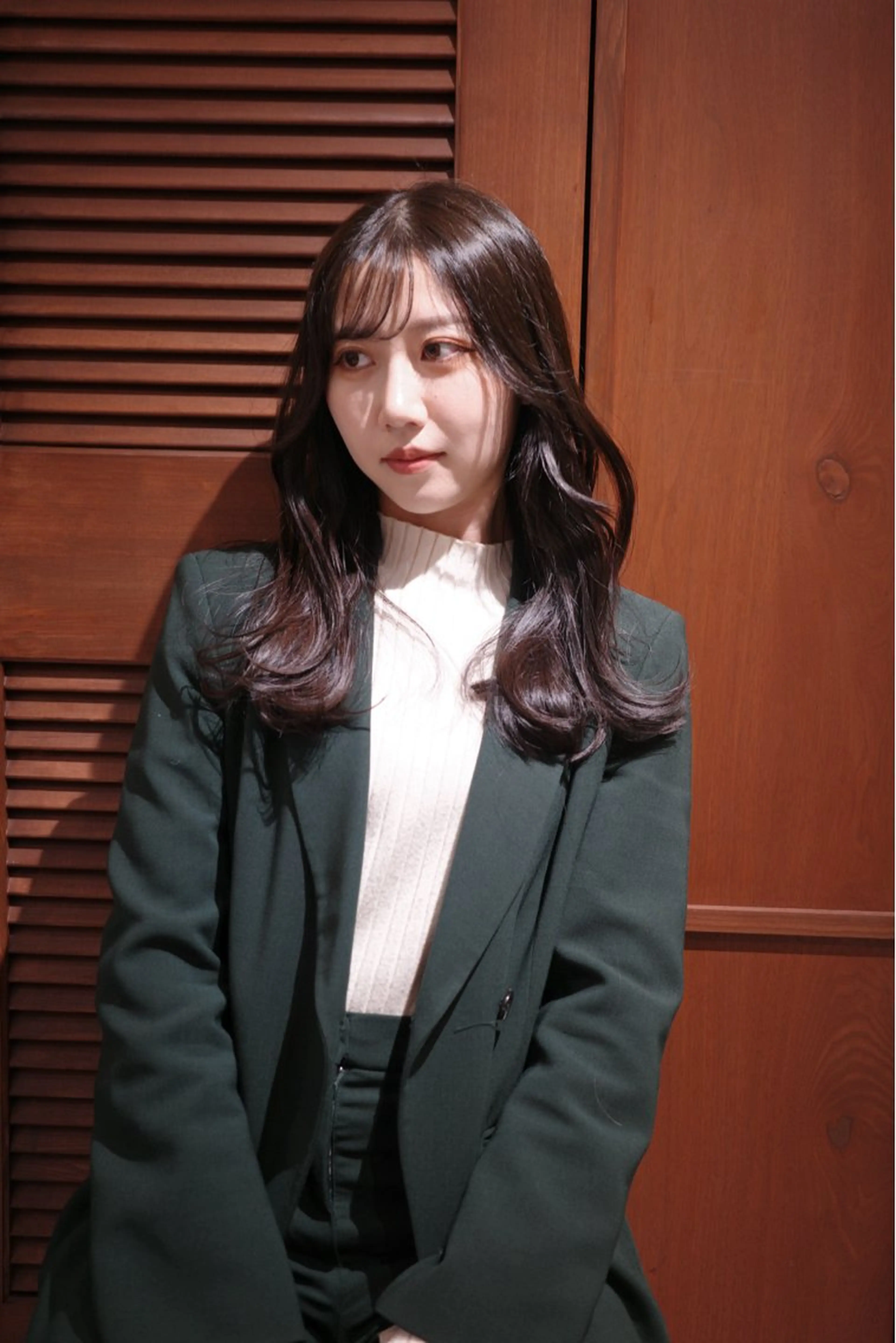 ロング カラー ヘアアレンジ カット ヘアカラー トリートメント opus 店長大和 レイヤー/赤み消しのヘアスタイル