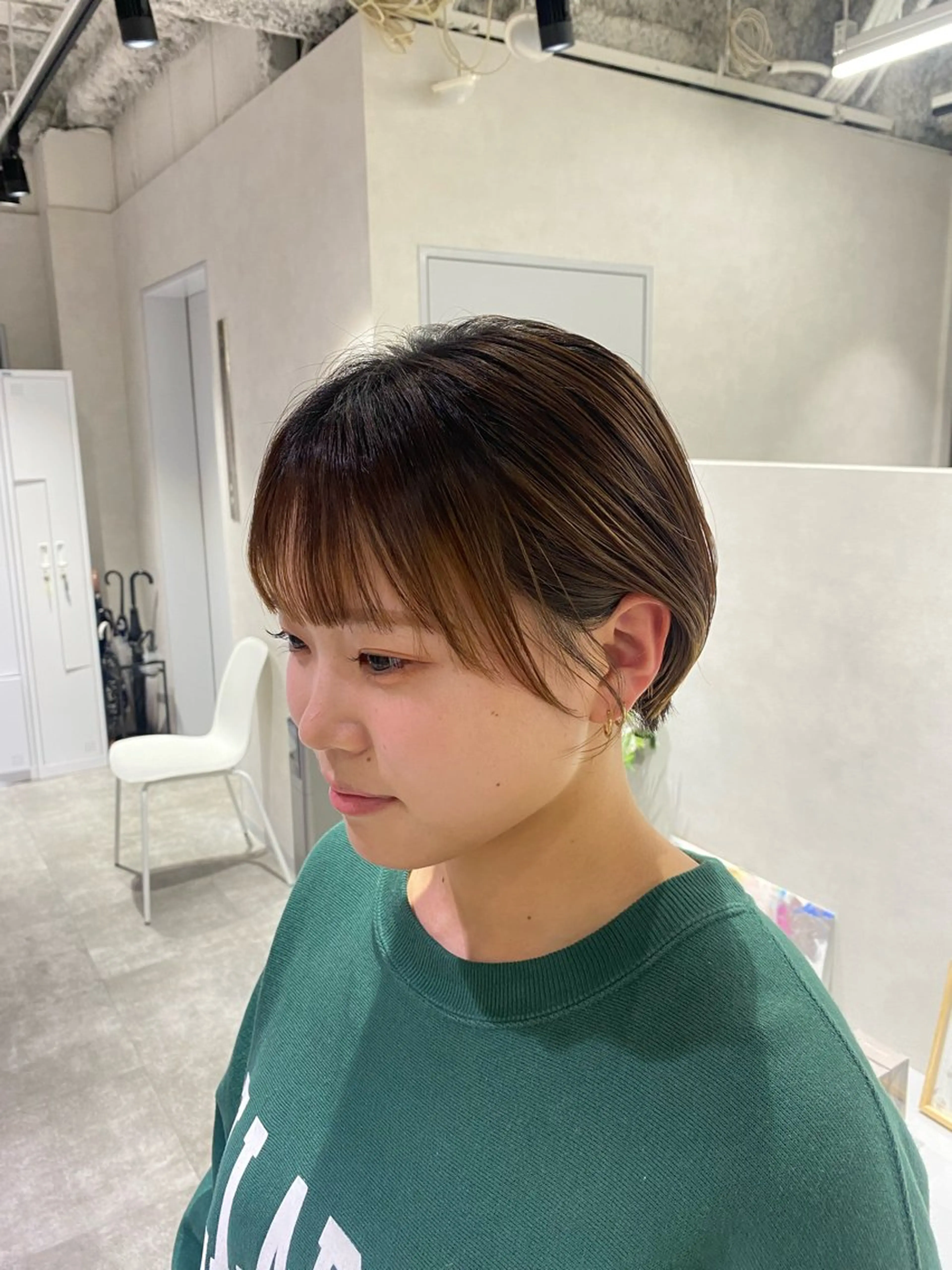 ショート ショートヘア さよ 🌼西梅田美容室のヘアスタイル