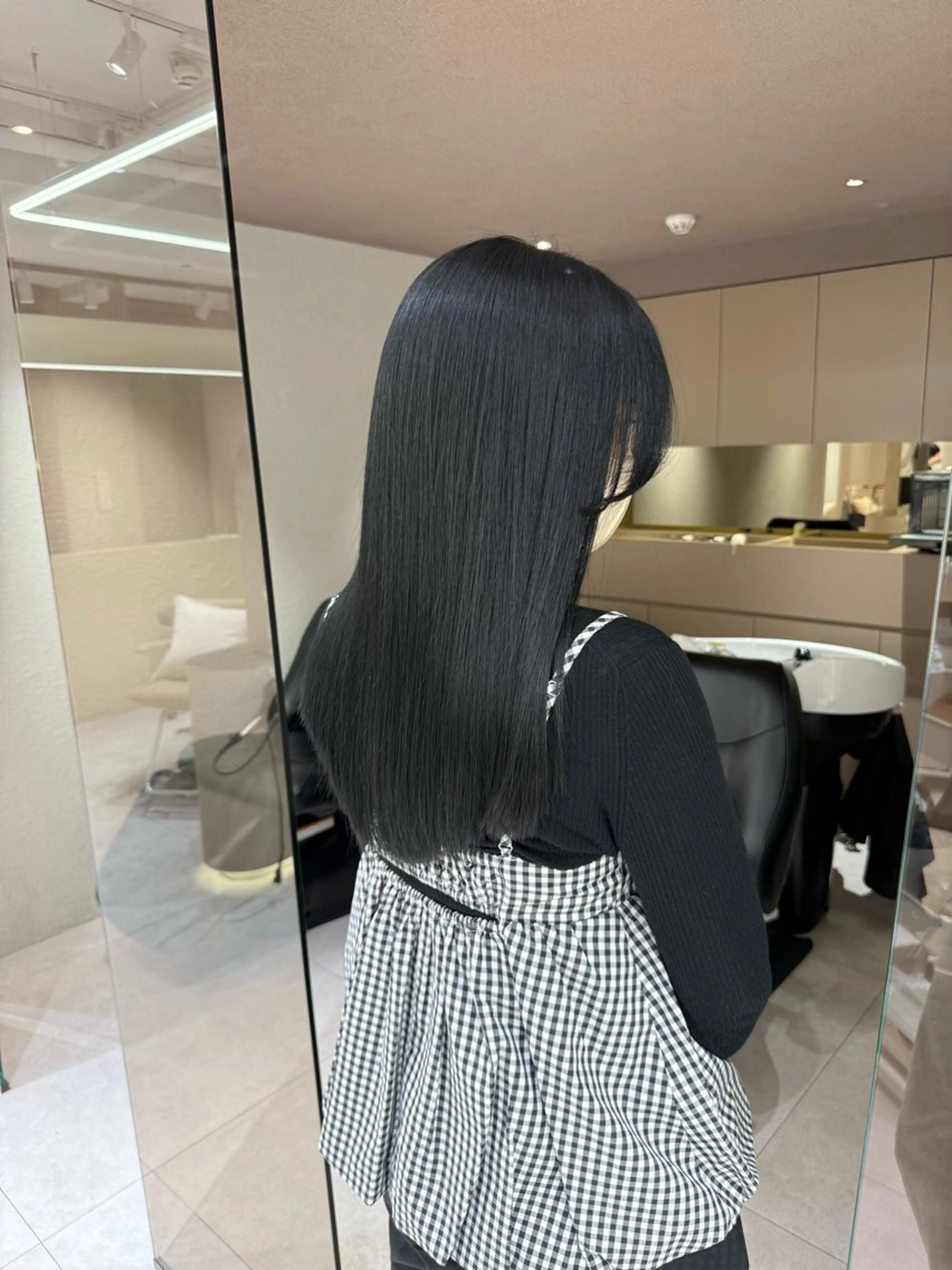 セミロング カラー ⭐️圧倒的透明感 カラー⭐️/sayuのヘアスタイル