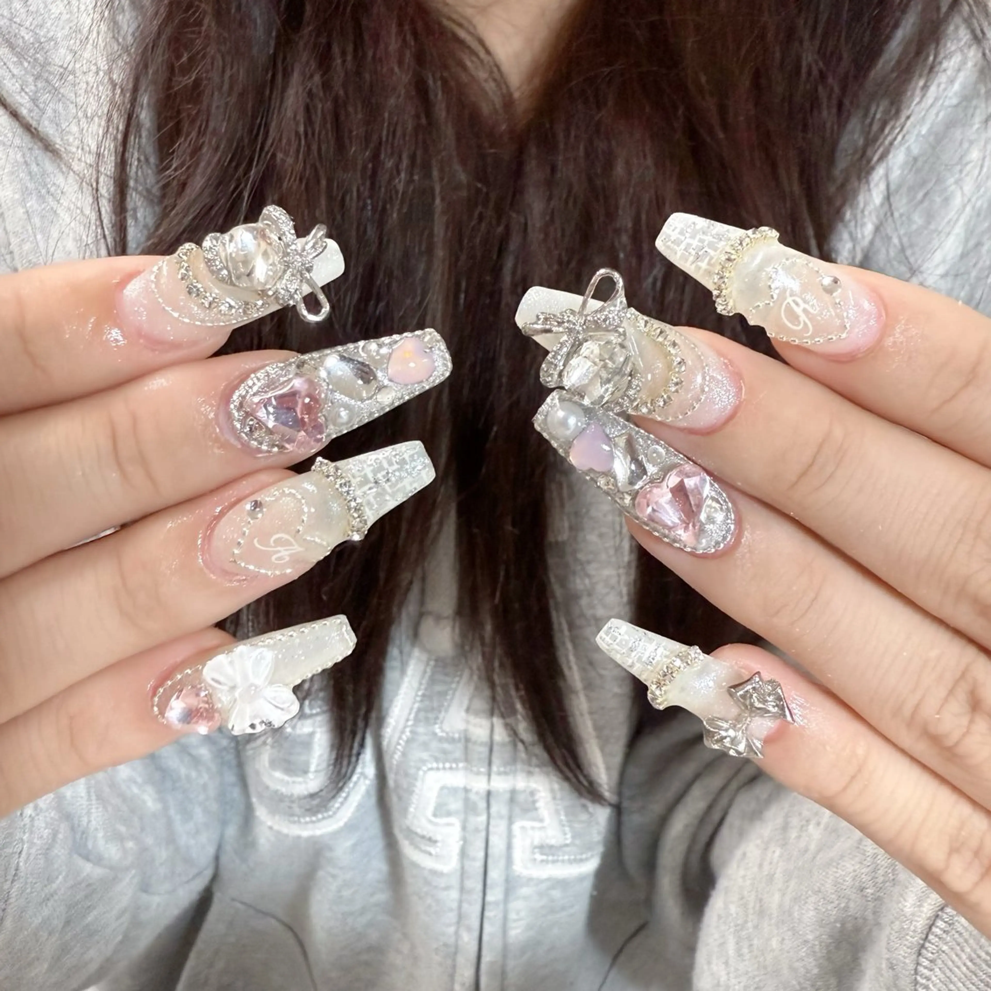 ネイル ハンドネイル 🍄Lemode 韓国風ネイル🍄のネイルデザイン