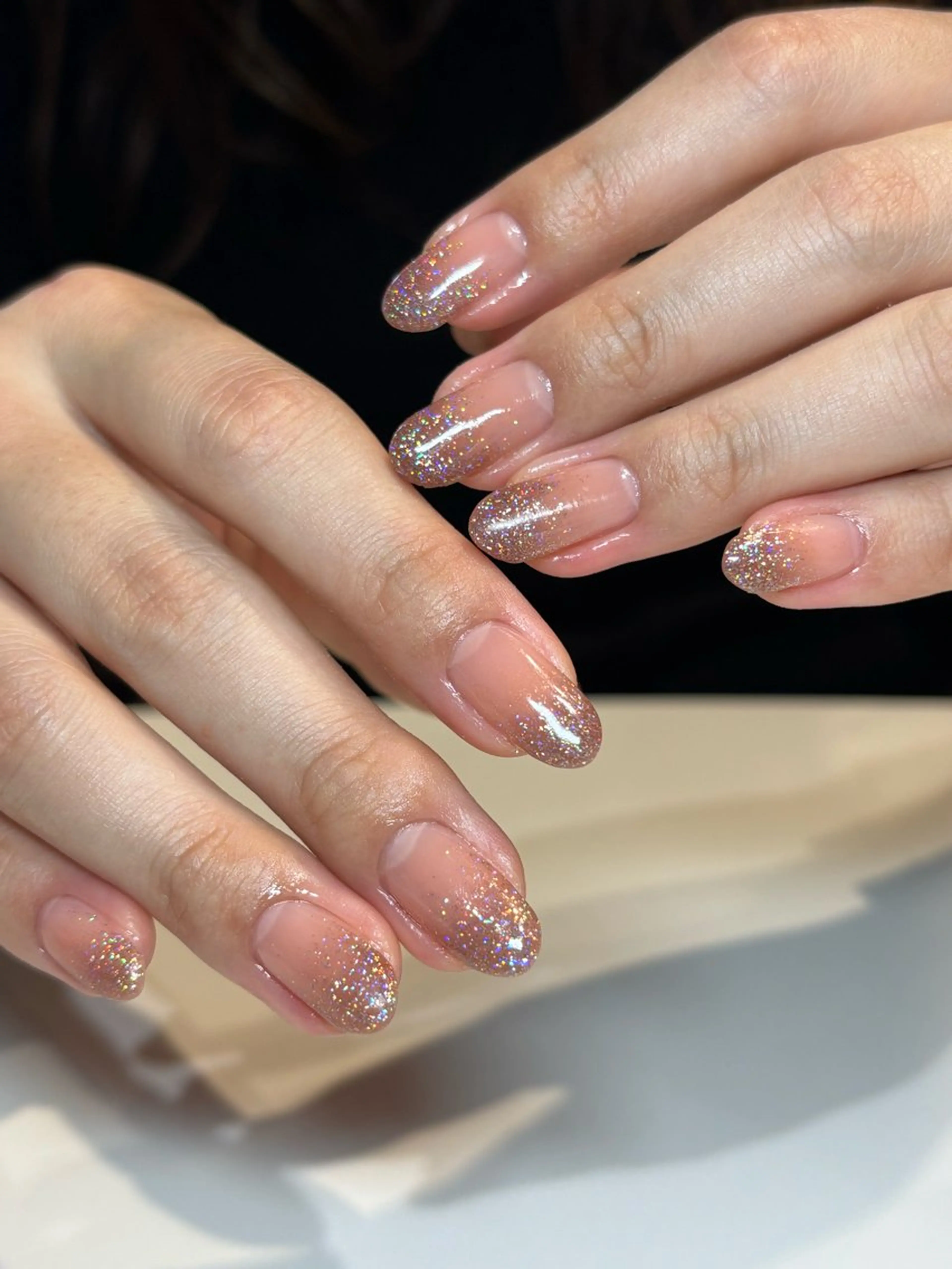 ネイル フットネイル フレンチネイル ジェルネイル グラデーション マグネットネイル ハンドネイル ヘアー.ネイル二刀流 misa🫧のヘアスタイル
