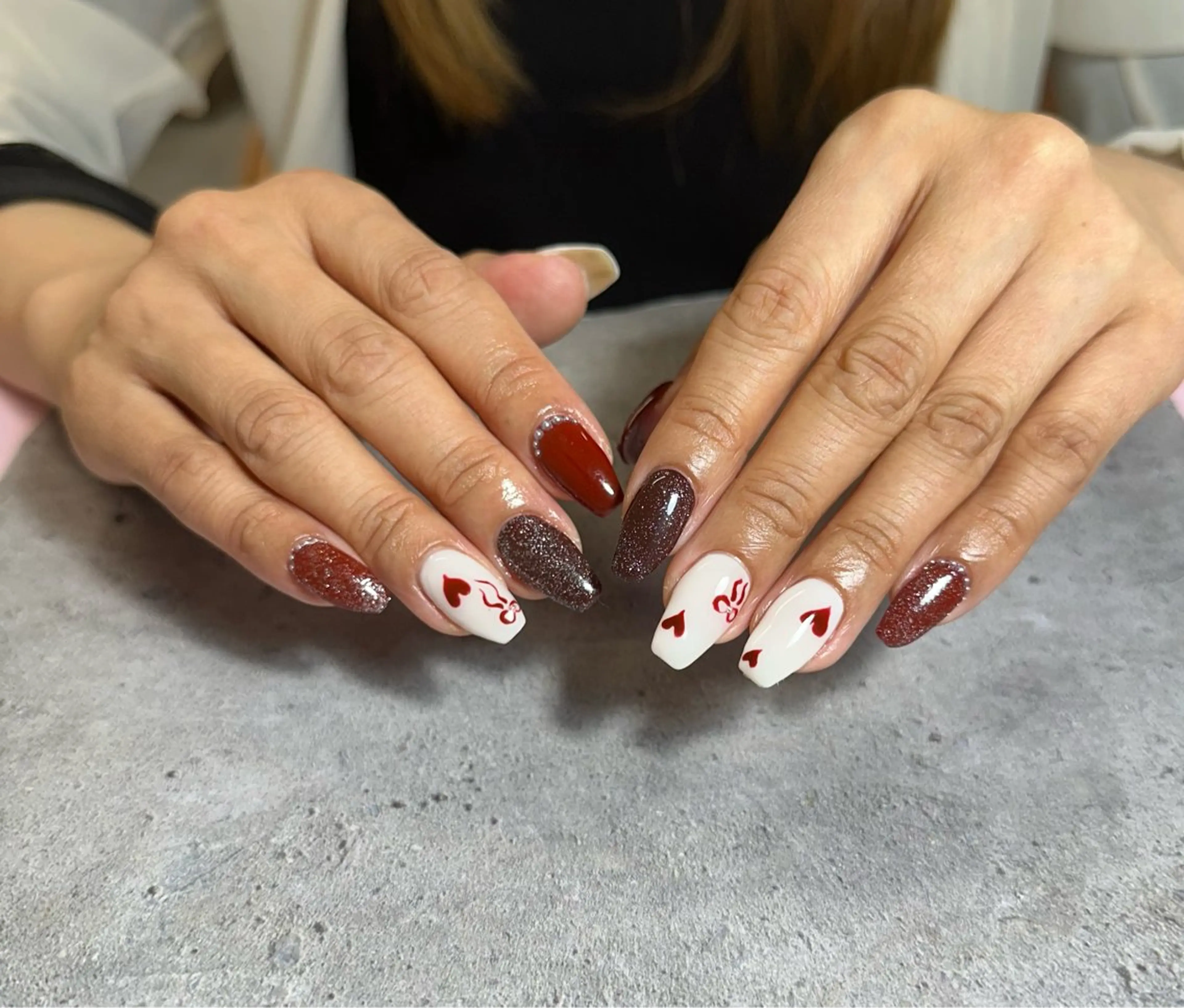 ネイル ハンドネイル 7LOOKS フェンのネイルデザイン