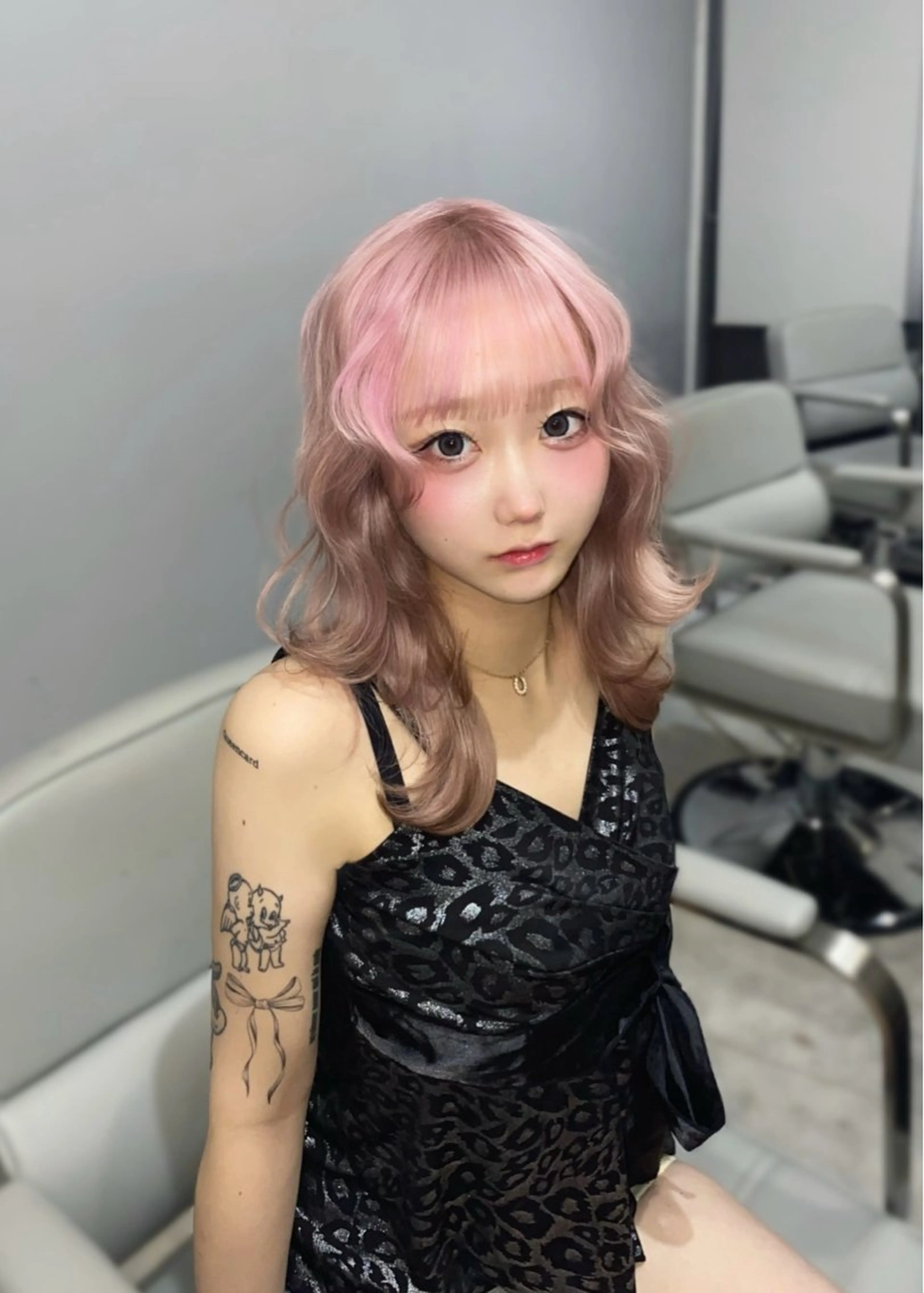 ロング カラー ヘアカラー トリートメント ヘアセット 艶ワンカラー☆*:/ sakura❤︎のヘアスタイル