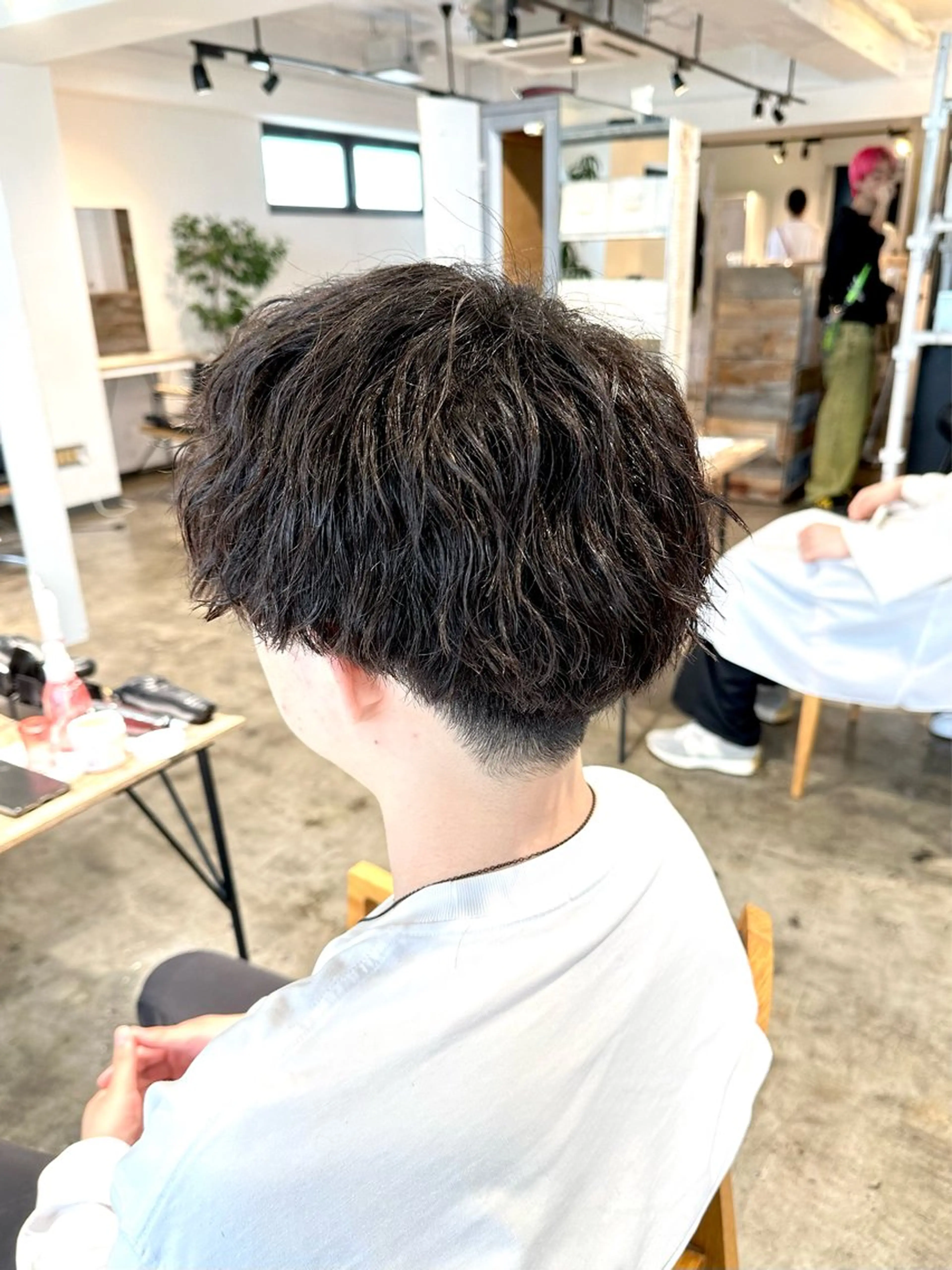 メンズ メンズパーマ カット パーマ トリートメント 骨格補正施術/メンズ 専門美容師/YUYAのヘアスタイル