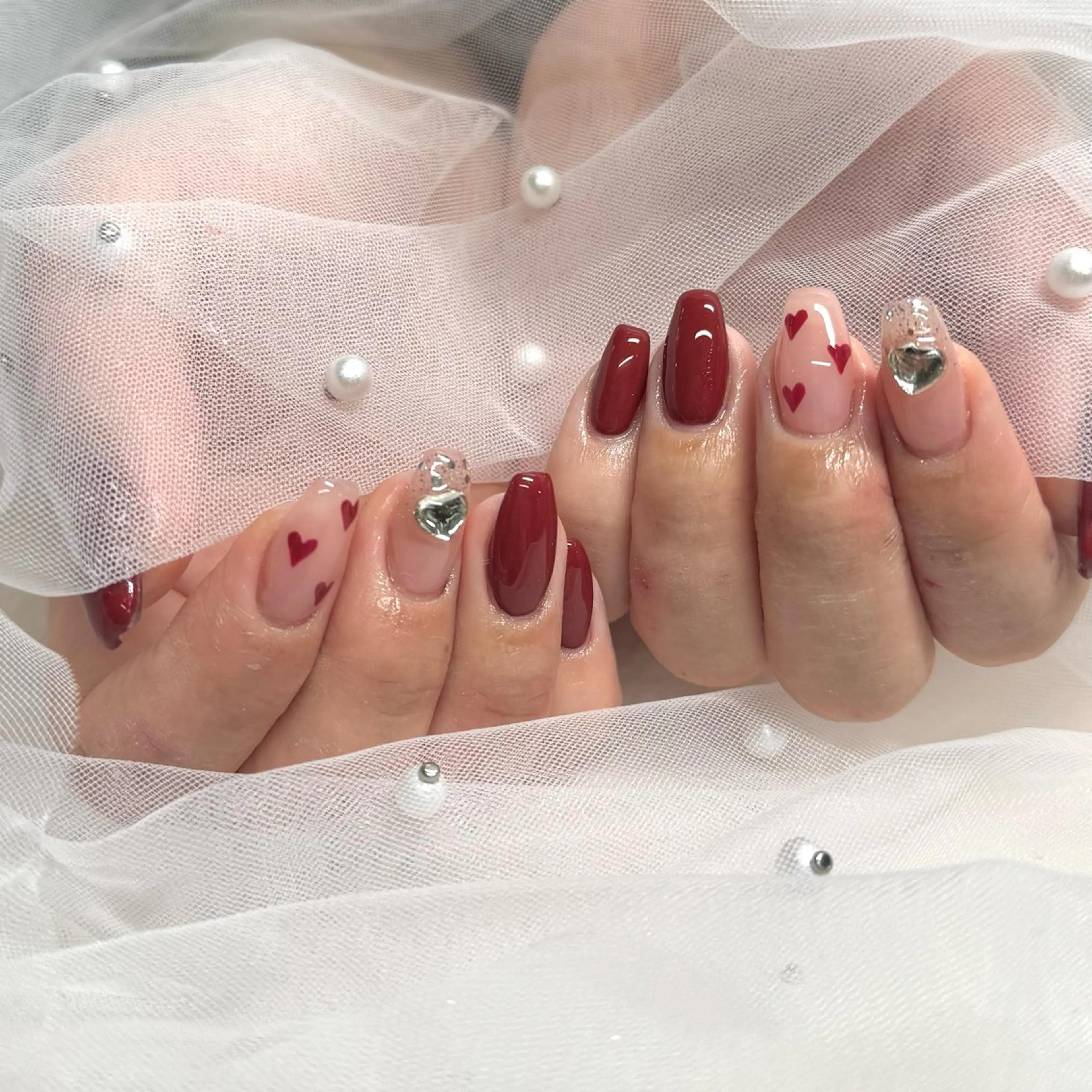 ネイル スカルプネイル ハンドネイル 🫧Rio🫧ネイル /渋谷🫧ワンホンのネイルデザイン