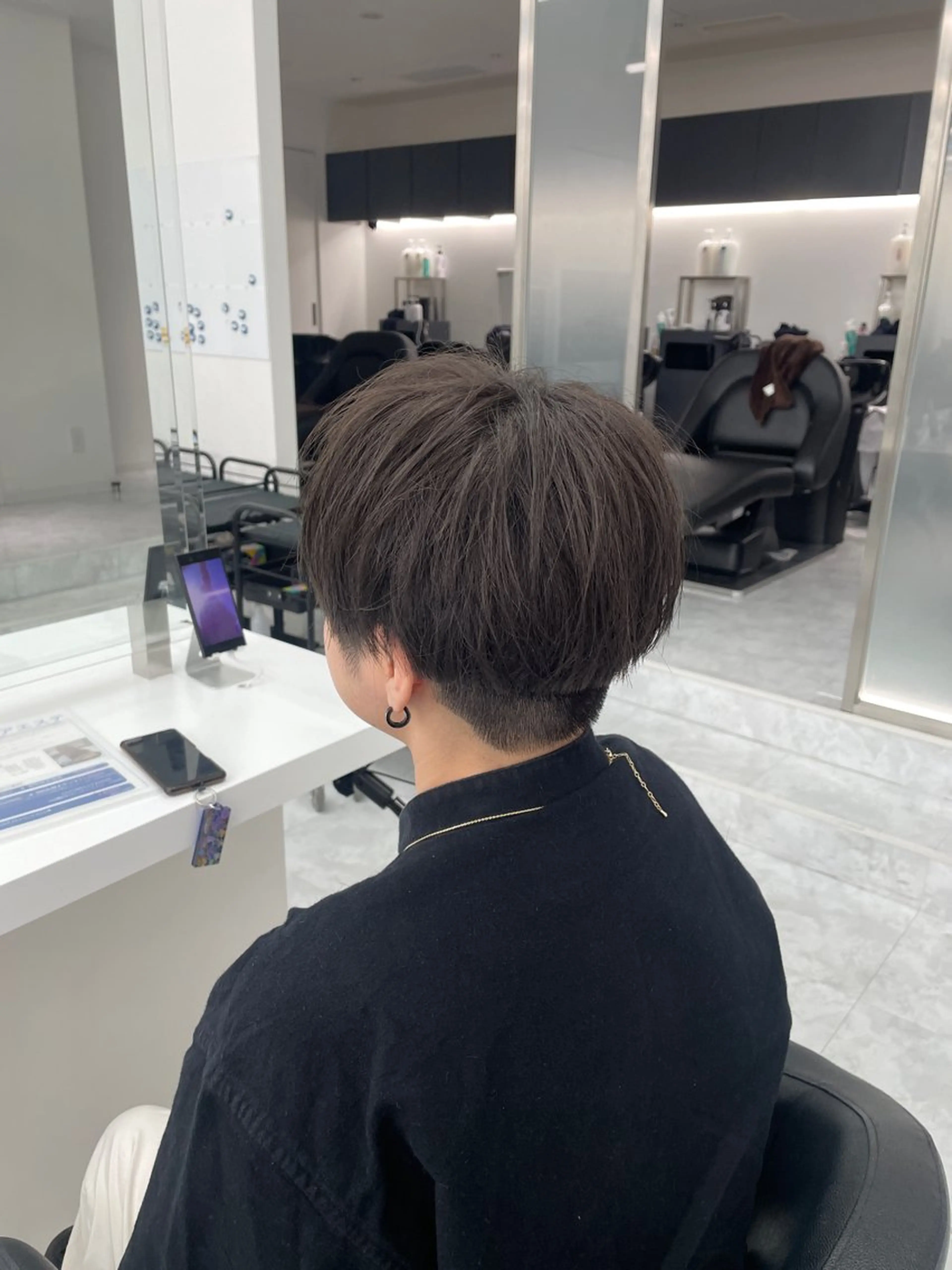メンズ カット 大人上品🤍明るめ ベージュ🤍REOのヘアスタイル