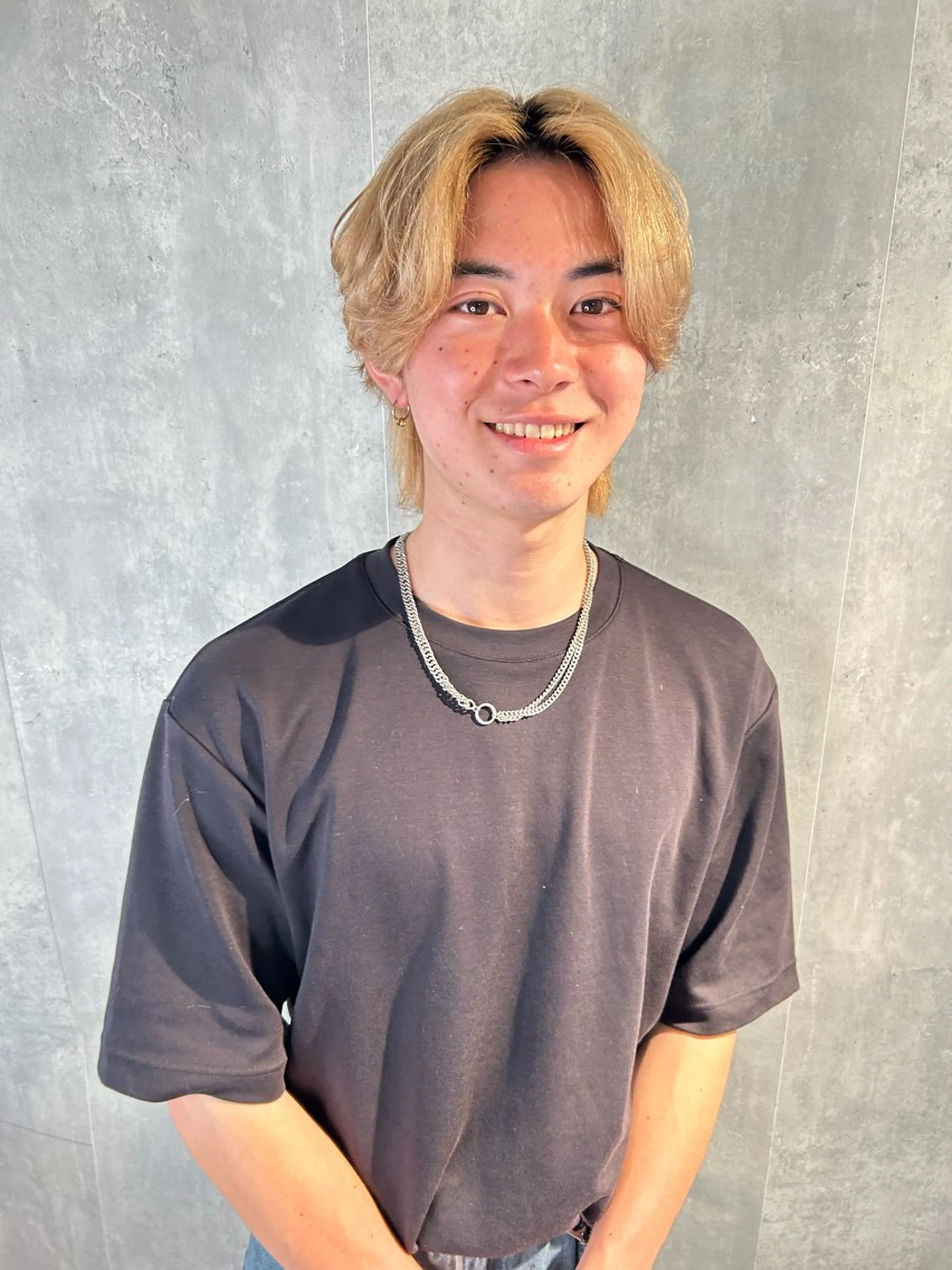 ショート パーマ メンズ センターパート ダウンパーマ カルマパーマ メンズ韓国風 マッシュ カット パーマ become men's hair 名駅店所属・名駅/フェザーパーマ 韓国ヘア/森岡のヘアスタイル