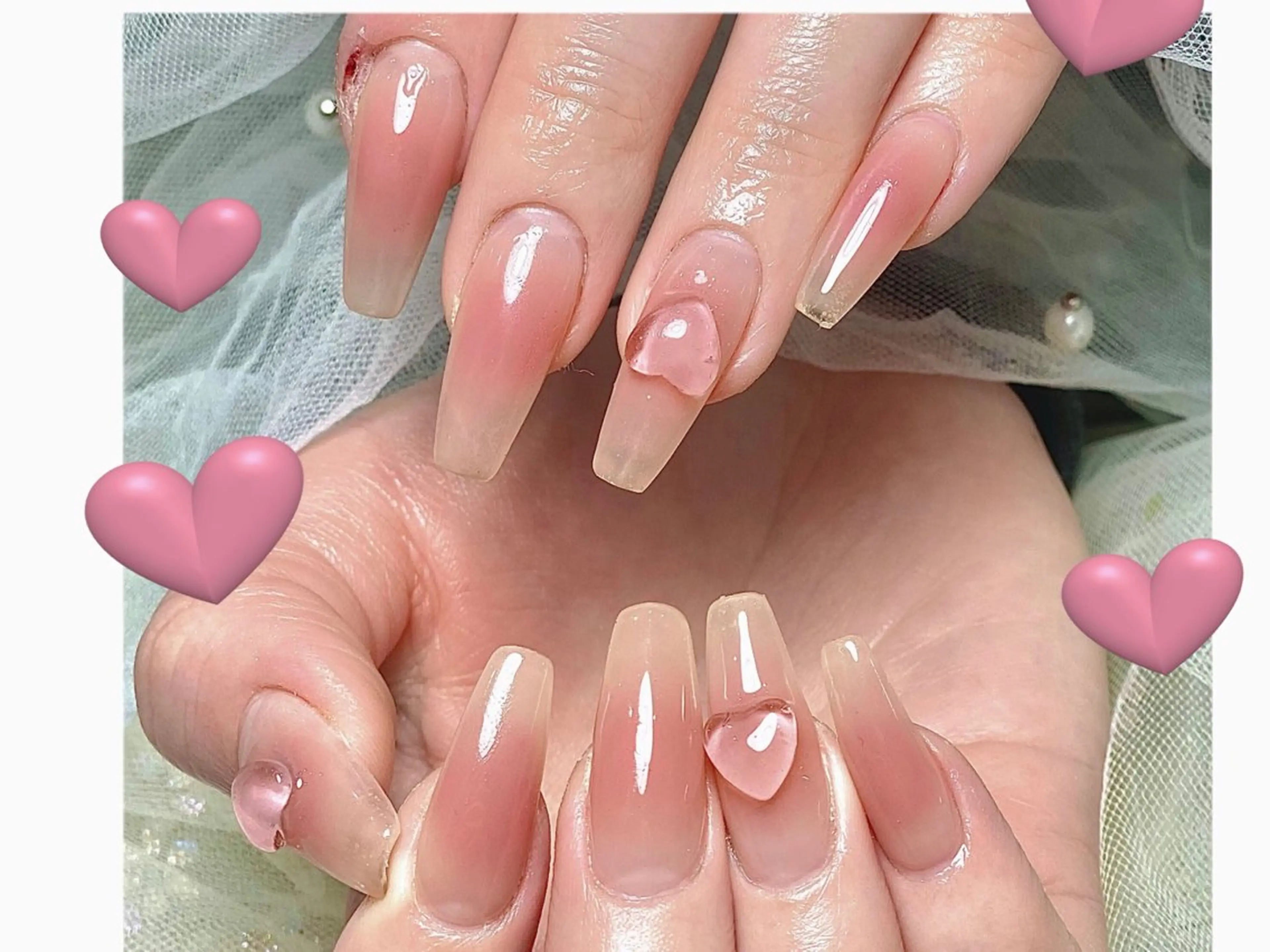 ネイル チークネイル ハンドネイル Candy nailのネイルデザイン