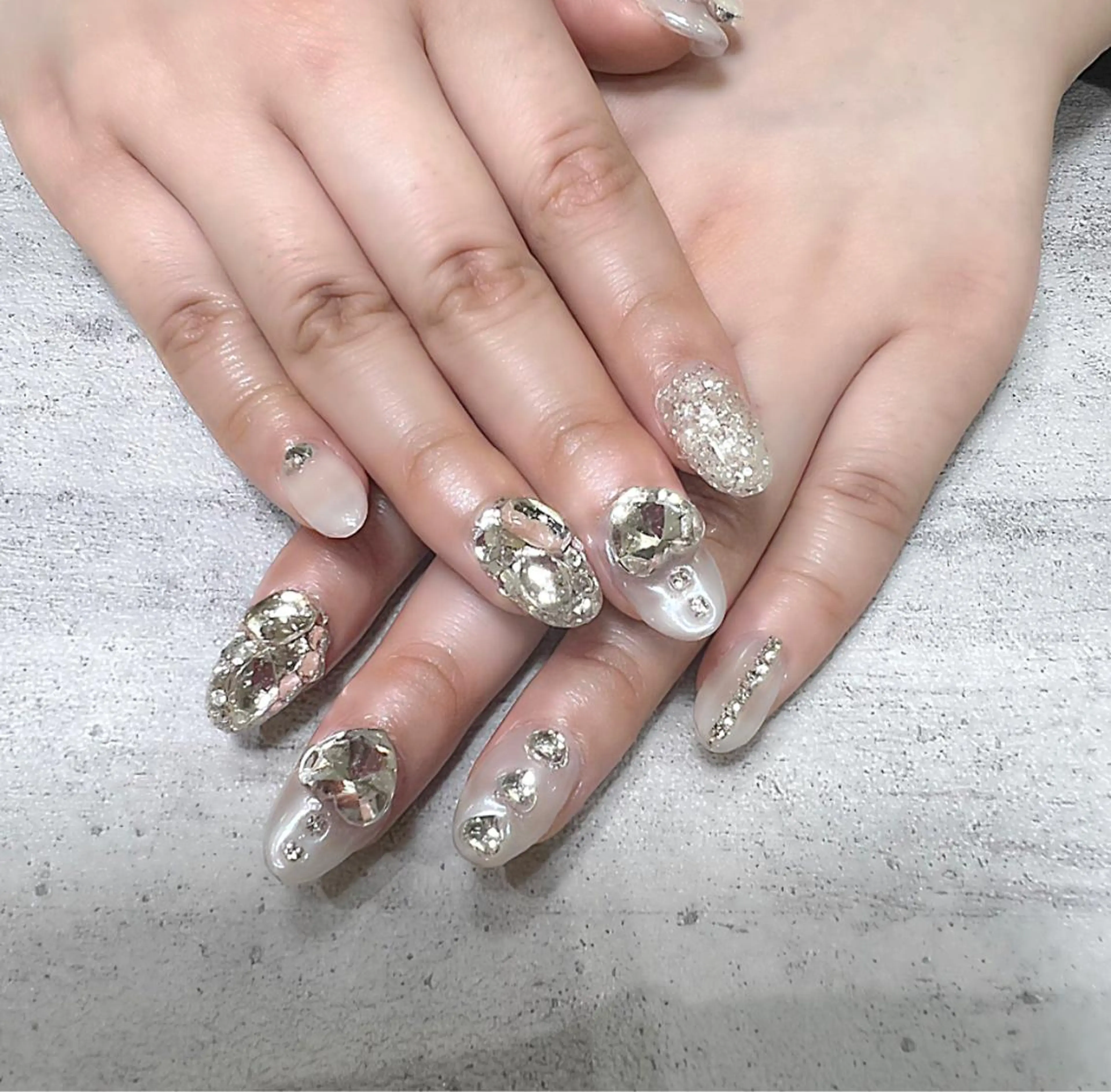 ネイル Rire_eye+beauty_nail所属・Rire_ nail_yukiのネイルデザイン