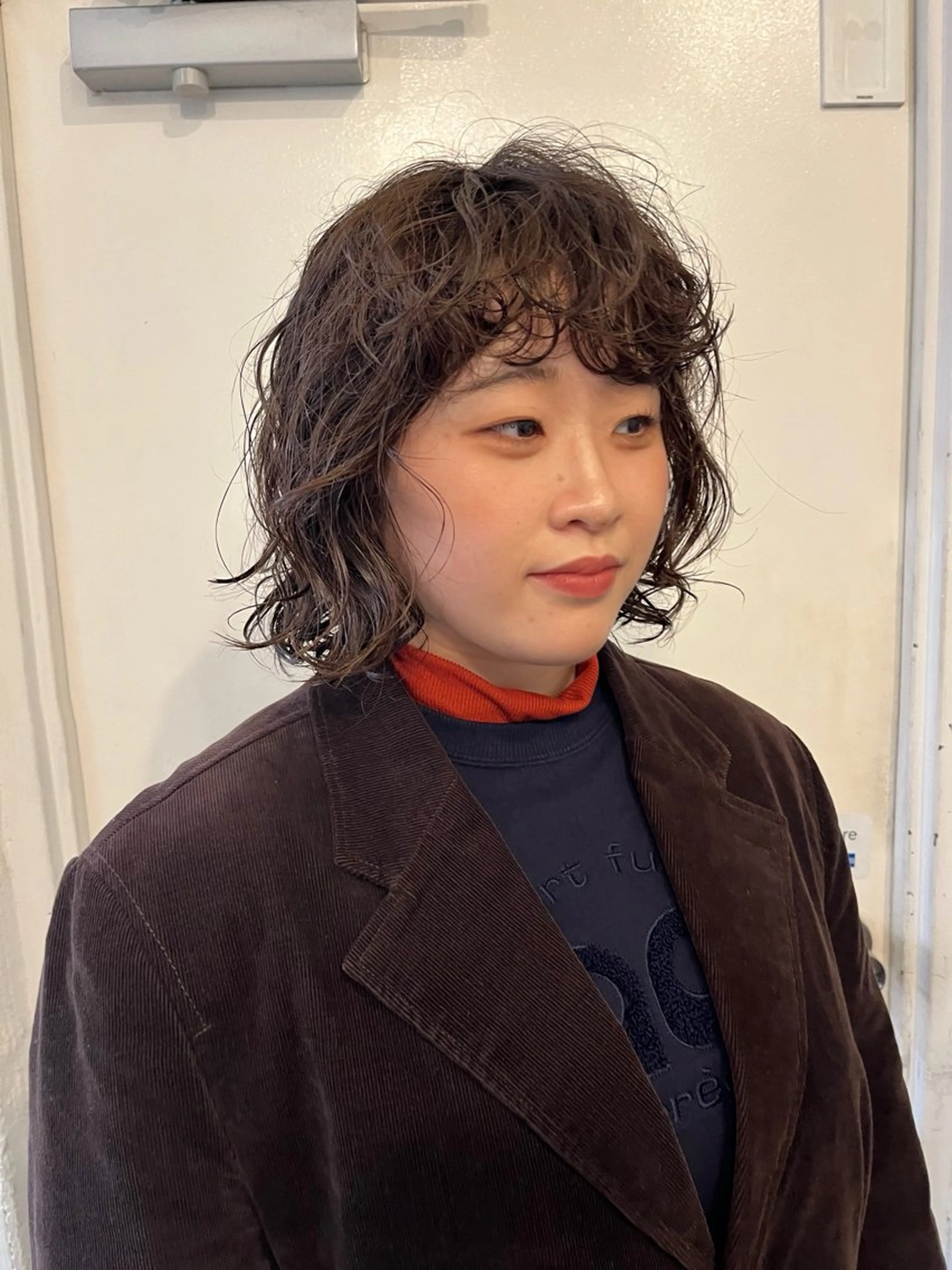 ショート カット ヘアカラー パーマ ✴︎UNU ✴︎モエカのヘアスタイル