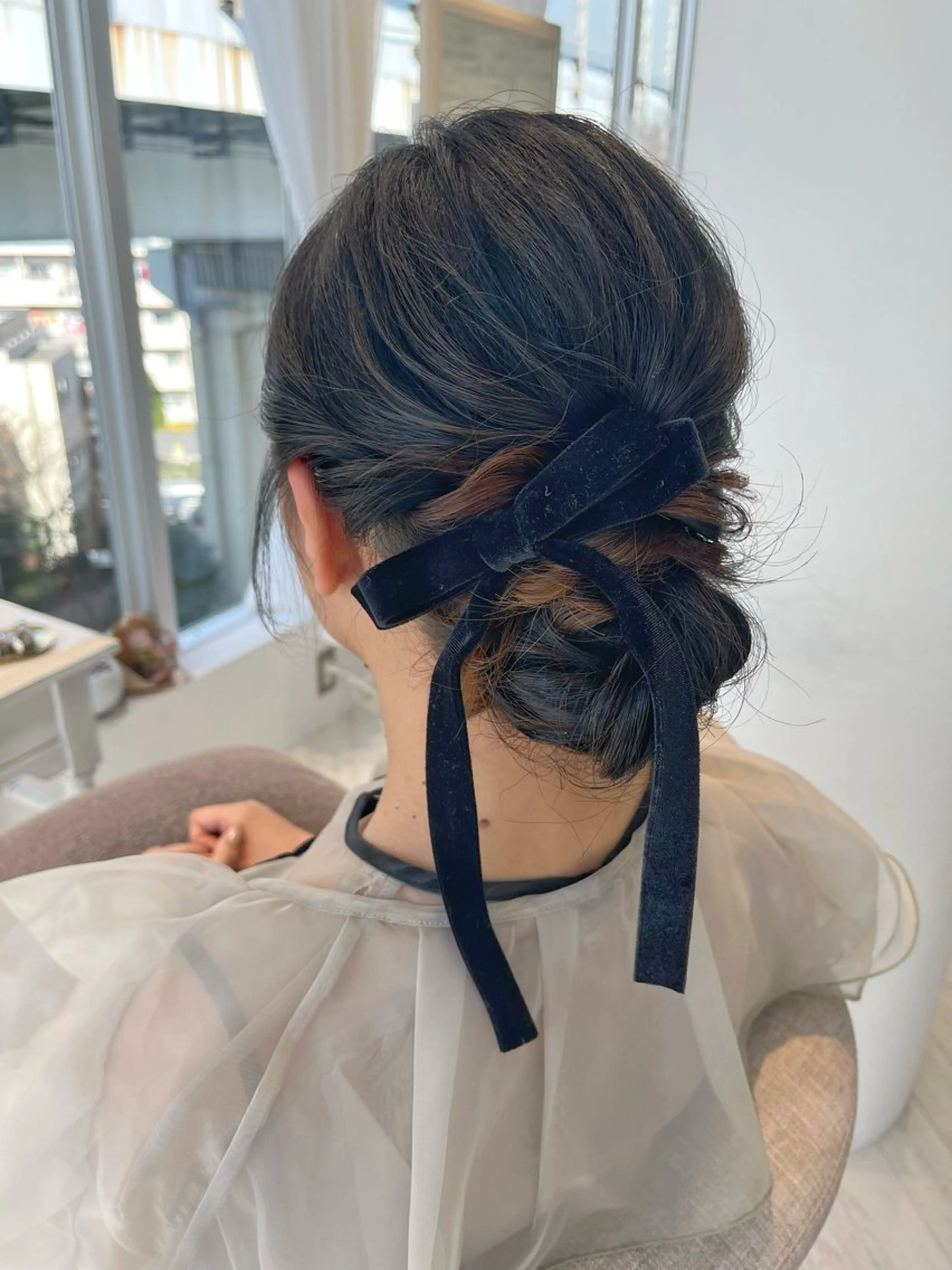 ミニモ限定❤️ヘアアレンジ💐結婚式お呼ばれ/女子会/デートetc.(⚠️スタイルにより料金変更ございます⚠️)の写真