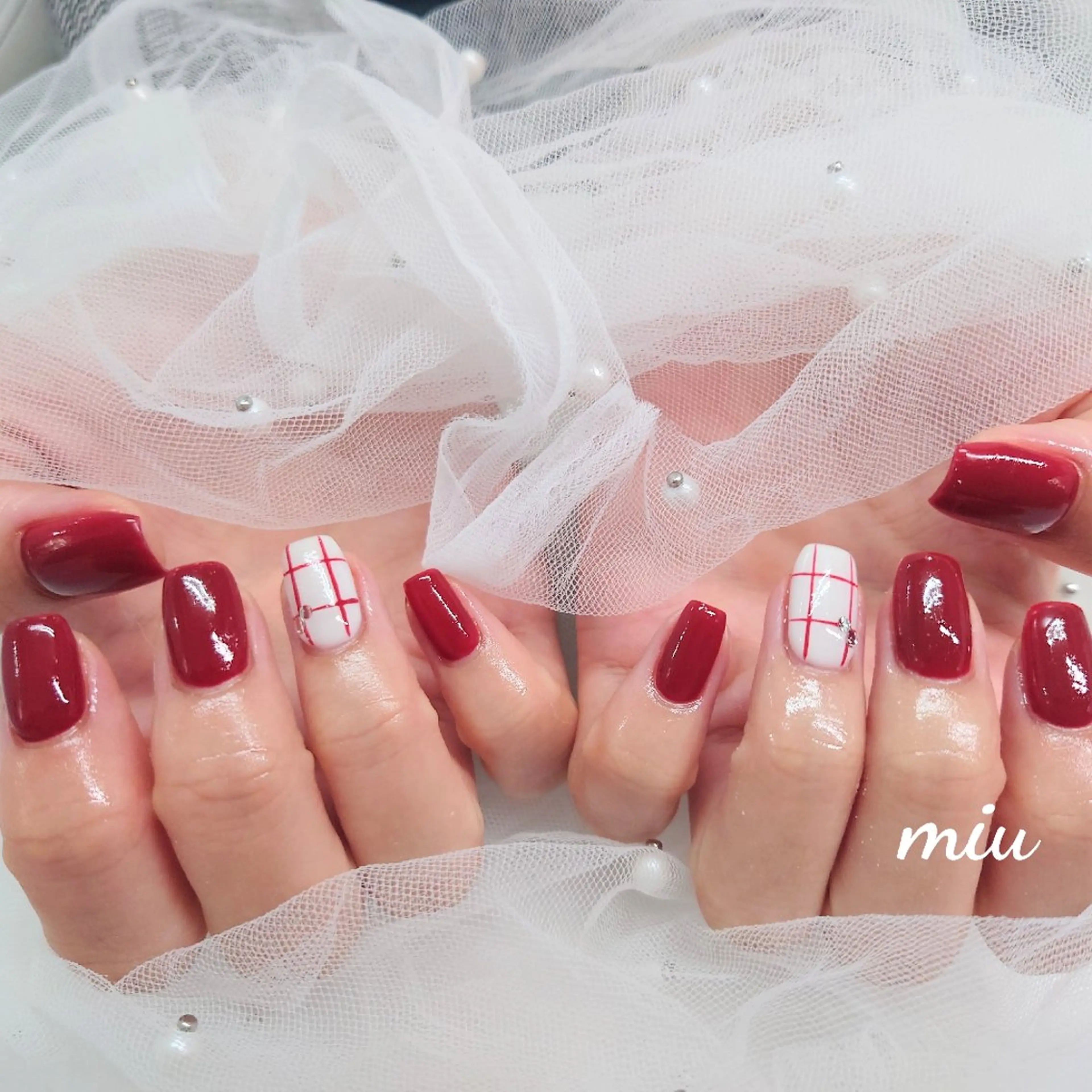 ネイル miu nail亀戸 Momokaのネイルデザイン
