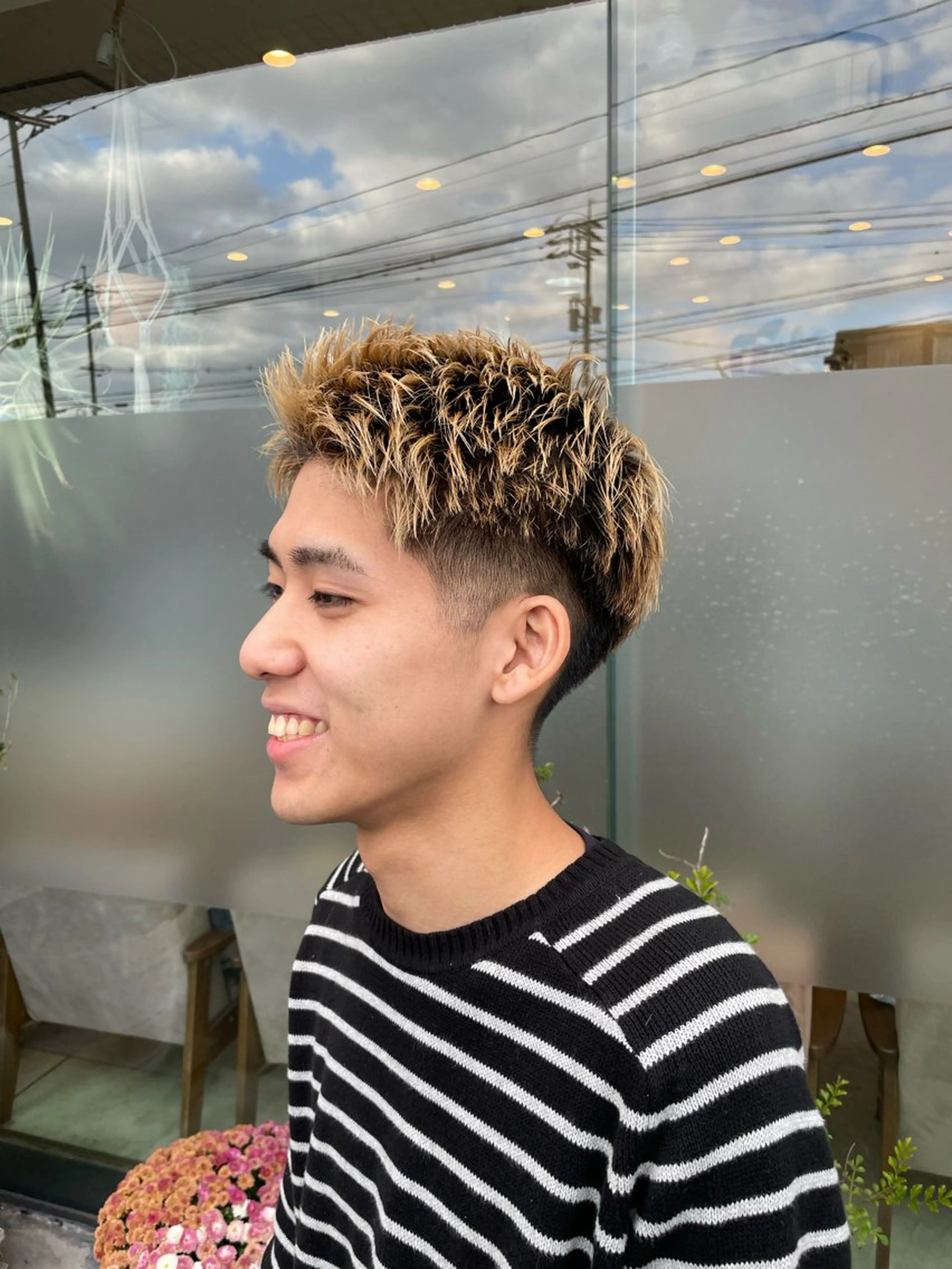 メンズ スパイキーショート カット カットモデル募集中/ MICHI/Solaのヘアスタイル