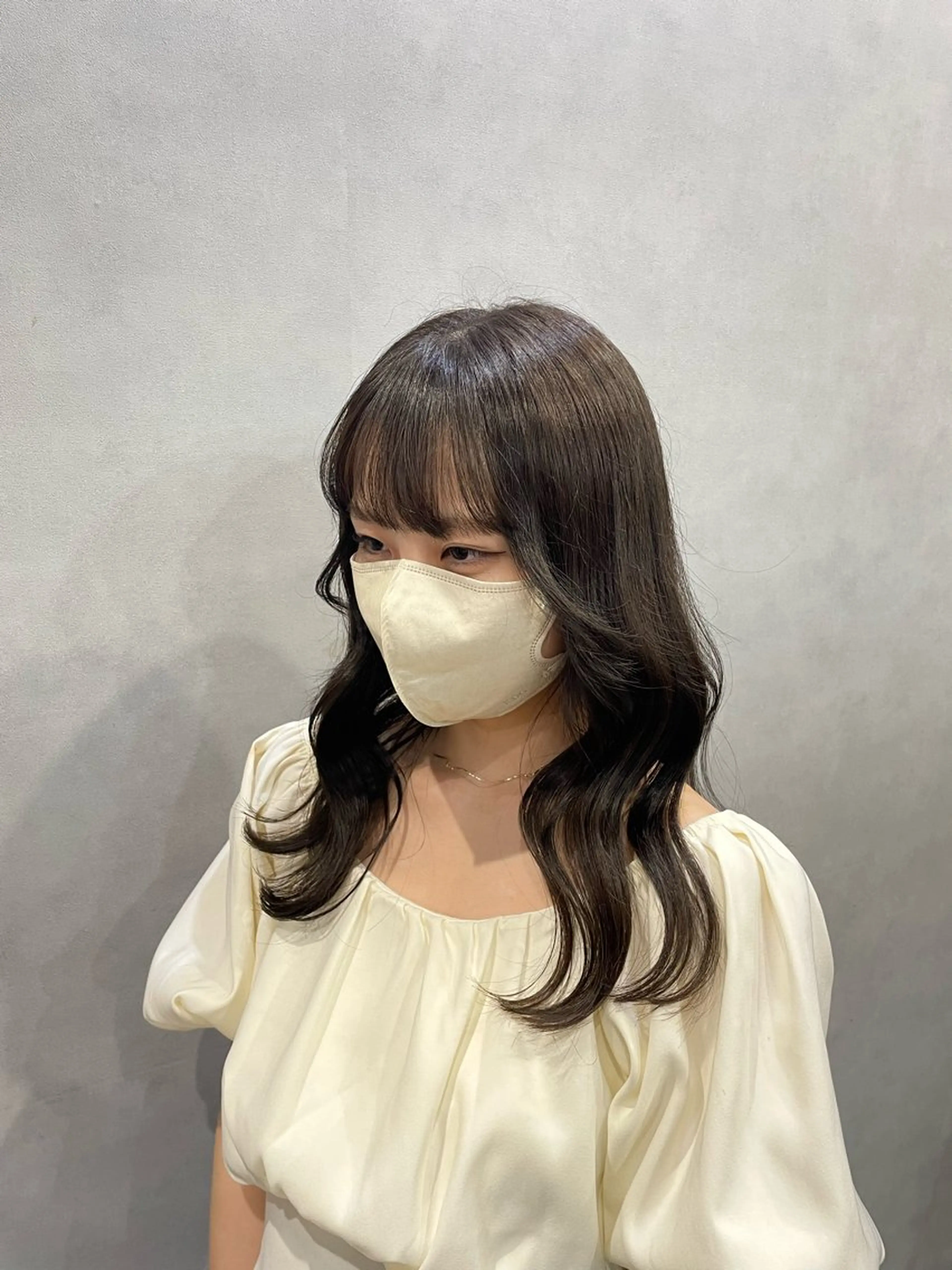 ロング カラー ブリーチ/暖色カラー 🎀オビツメイのヘアスタイル