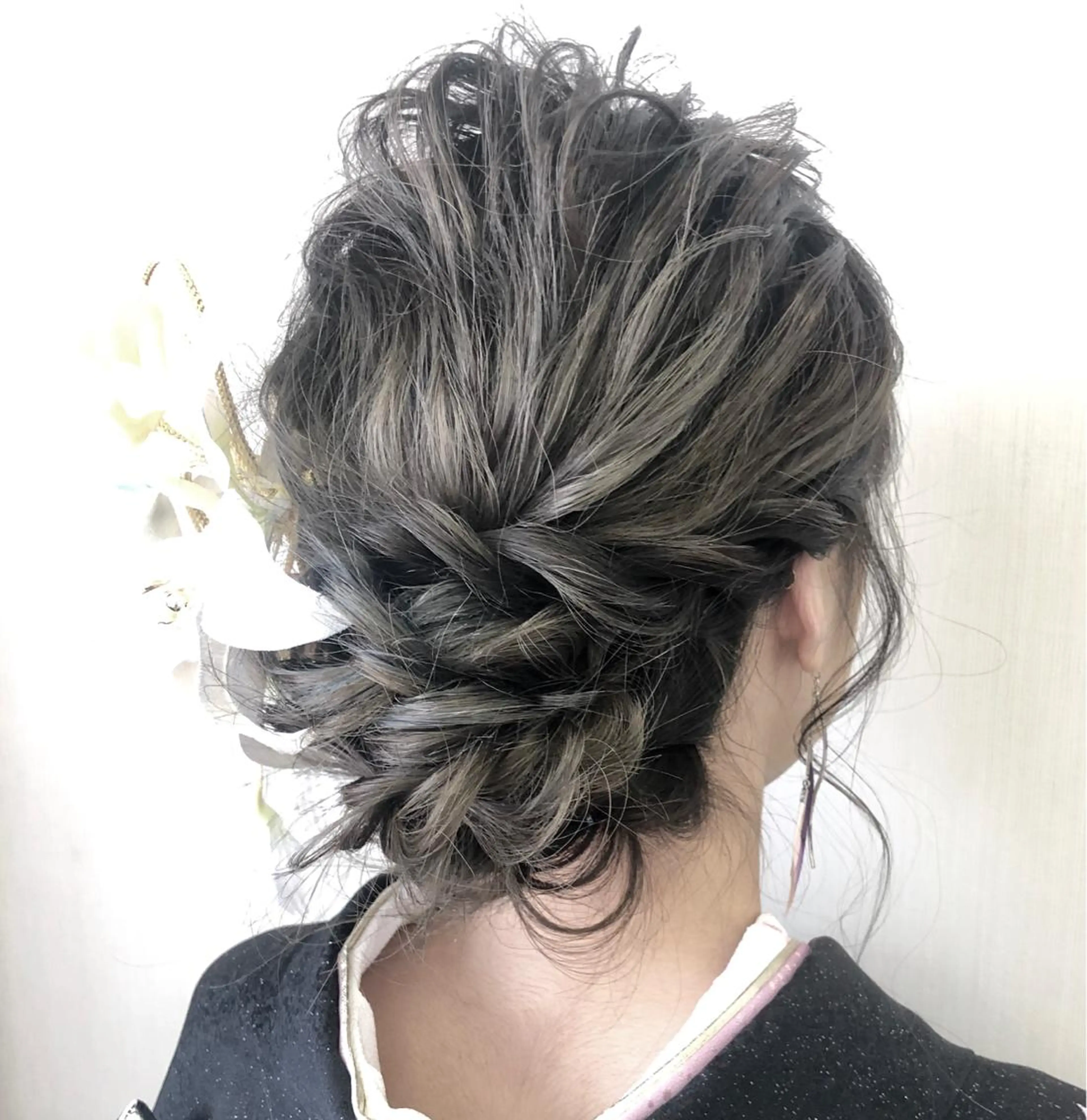 ヘアアレンジ 成人式 ヘアセット SALON DE KIKUCHI 本店所属・菊池 栄里奈のヘアスタイル