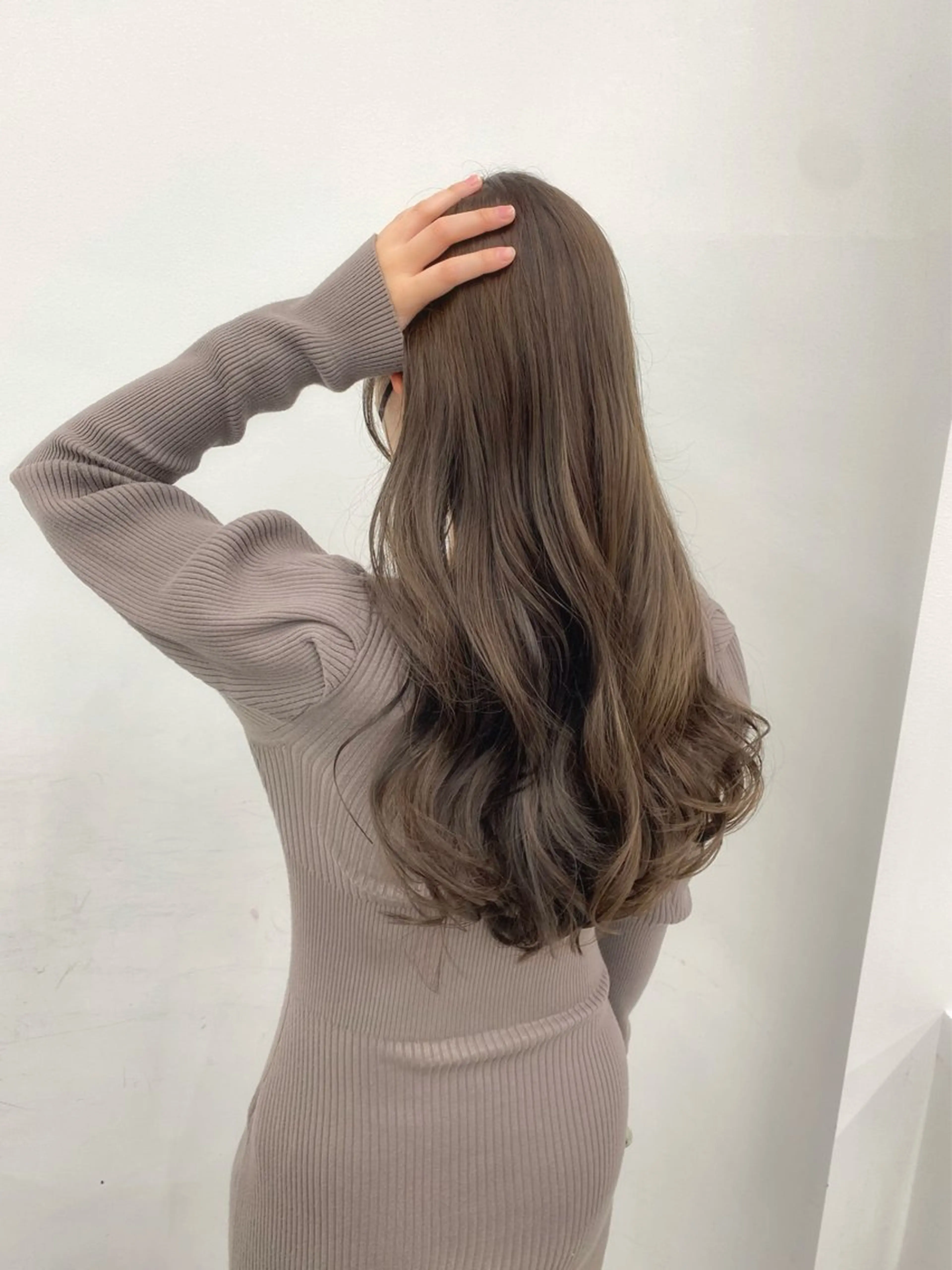 ロング カラー カット パーマ トリートメント 🔷似合わせメンズ カットKUMA🔷のヘアスタイル