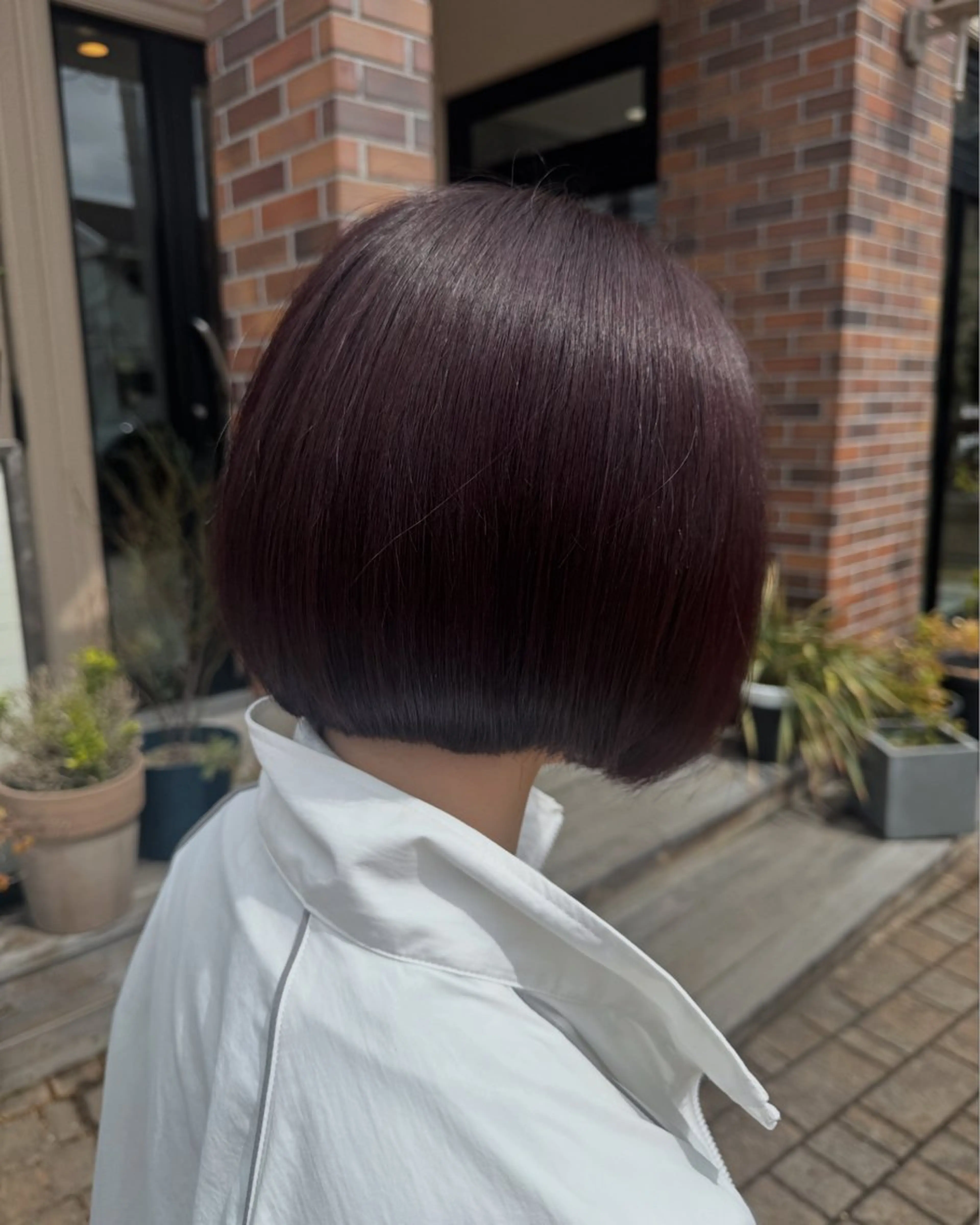 ミディアム カラー ラベンダーカラー ボブ Bell clip所属・まなか ︎︎☁のヘアスタイル