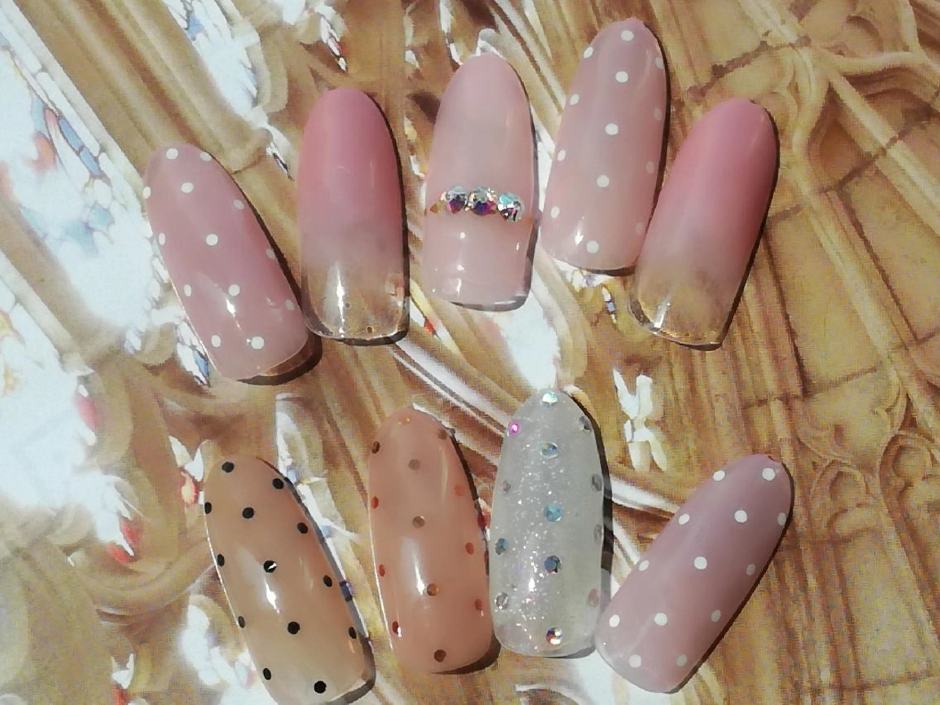 ドットネイル★ジェルデザインの写真