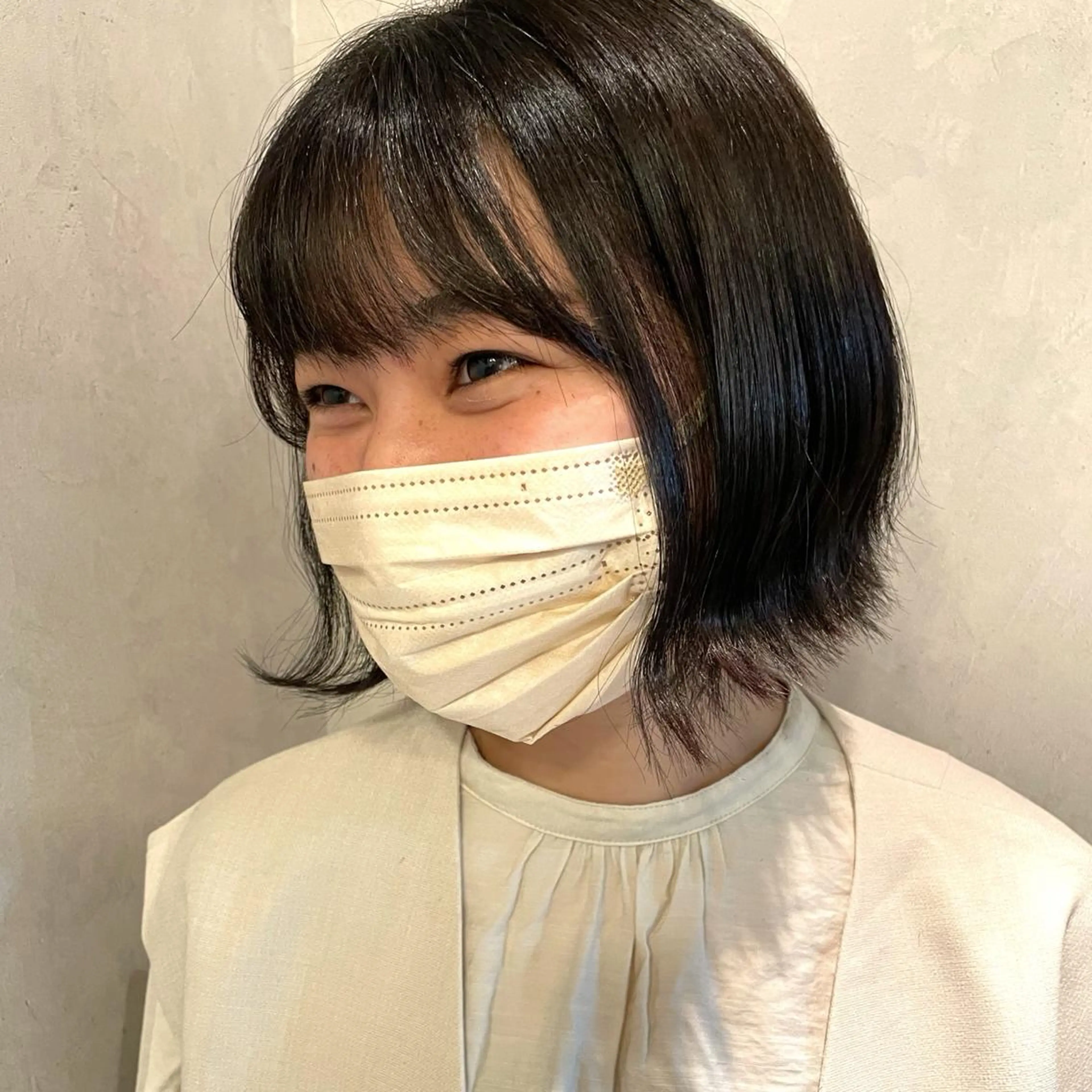 ショート 前下がりボブ ボブ 🍮中山詩乃🍮顔 まわりデザイン◎のヘアスタイル