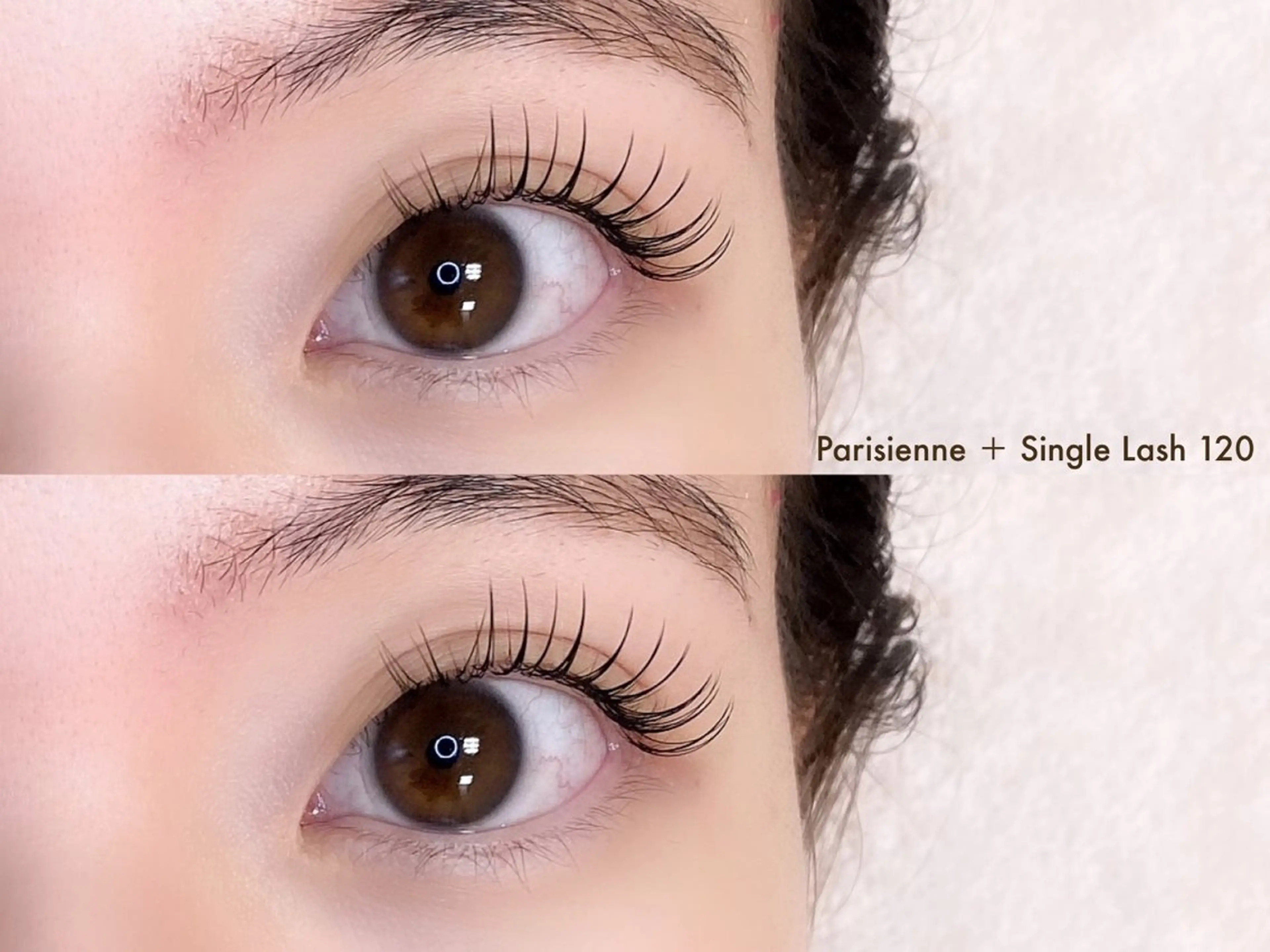 マツエク・マツパ 束感まつ毛 韓国風マツエク パリジェンヌラッシュリフト まつげパーマ 下まつげエクステ viviAiles ♡⃛ Ruiのマツエク・マツパデザイン