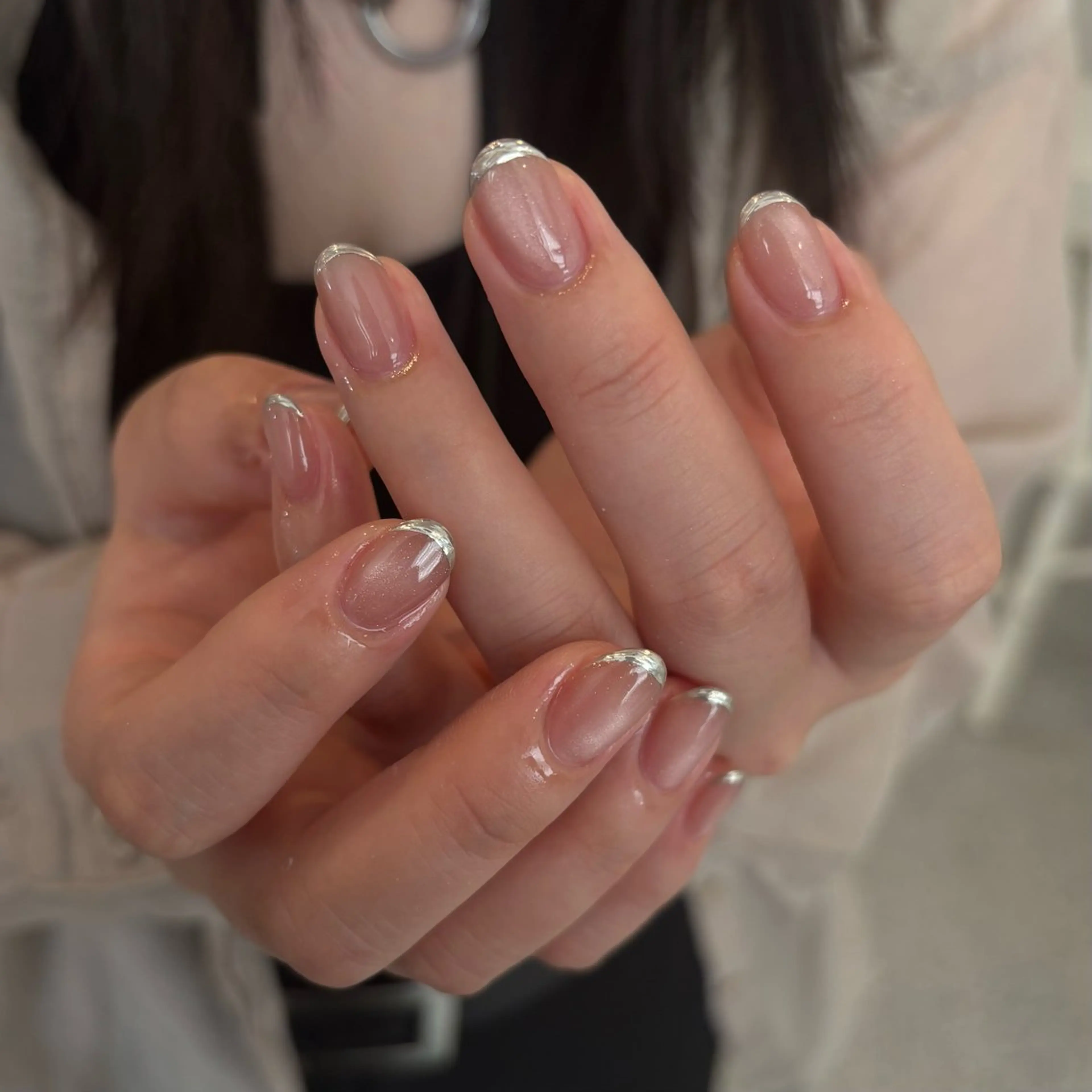 ネイル ハンドネイル 個性派ニュアンス ネイル Nao.のネイルデザイン