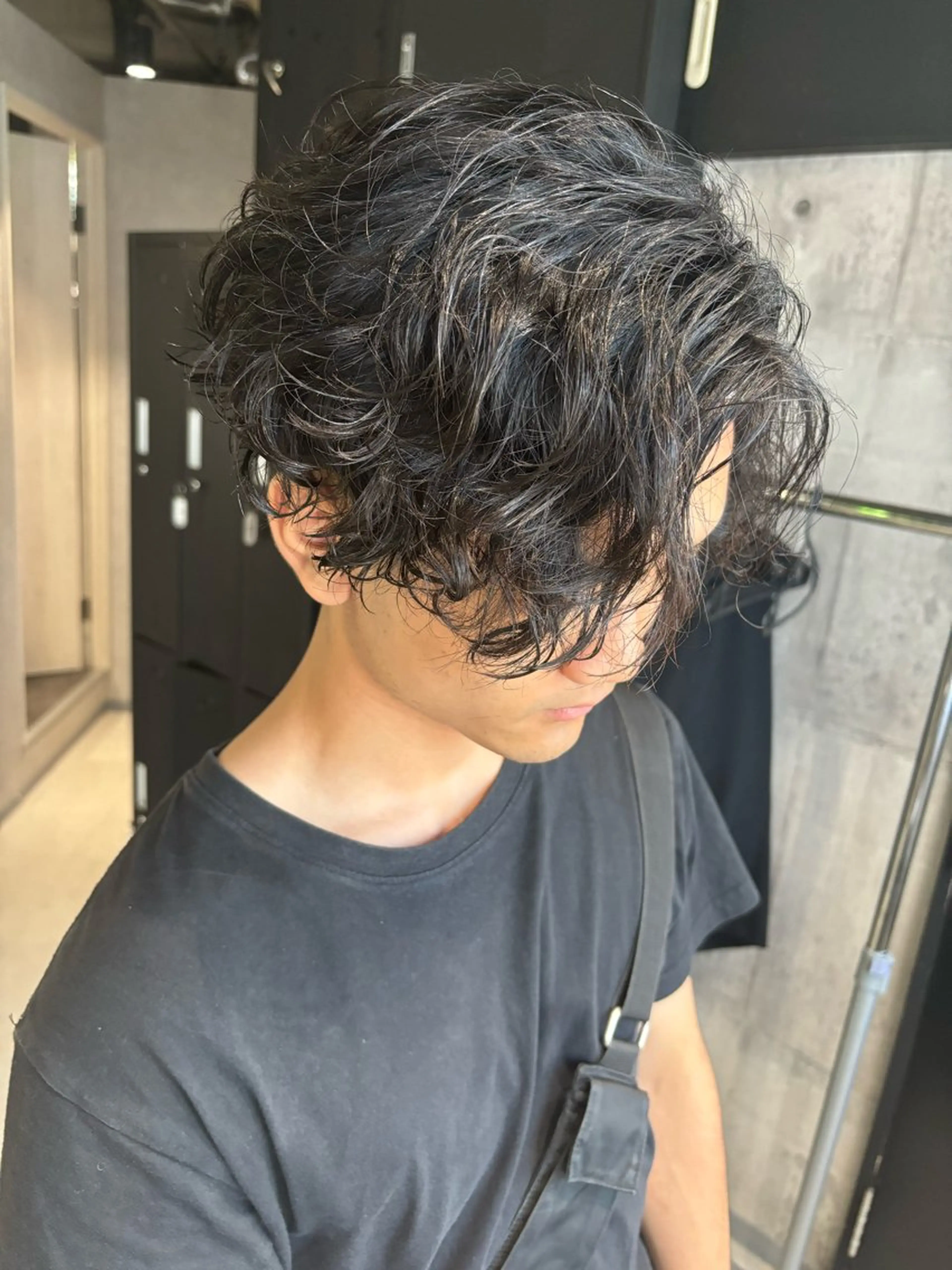 パーマ メンズ メンズパーマ スパイラルパーマ カット パーマ トリートメント _white【京橋店】所属・_WHITE / KENTOのヘアスタイル