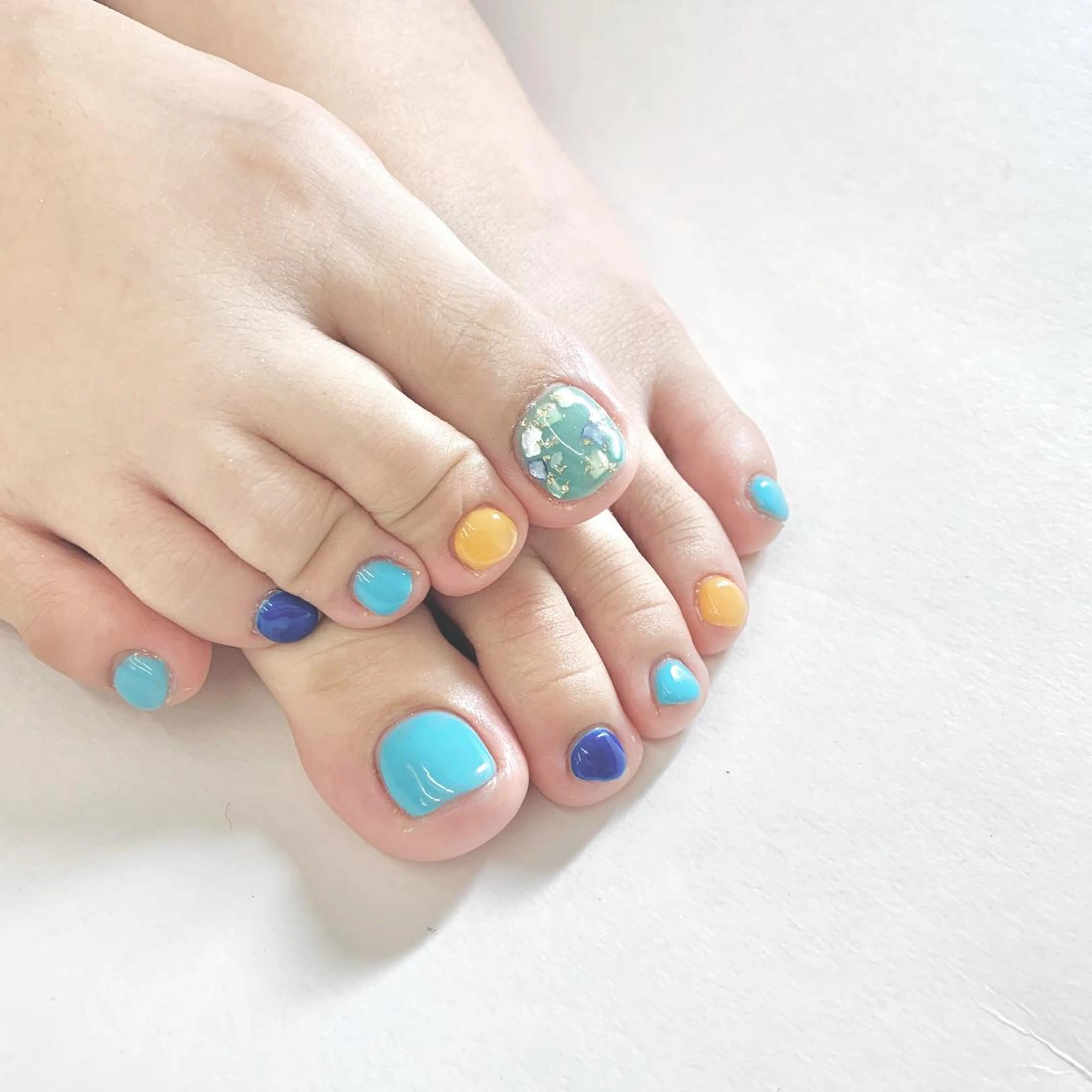 メンズ ネイル アートネイル フットネイル YUN君 🦍のネイルデザイン