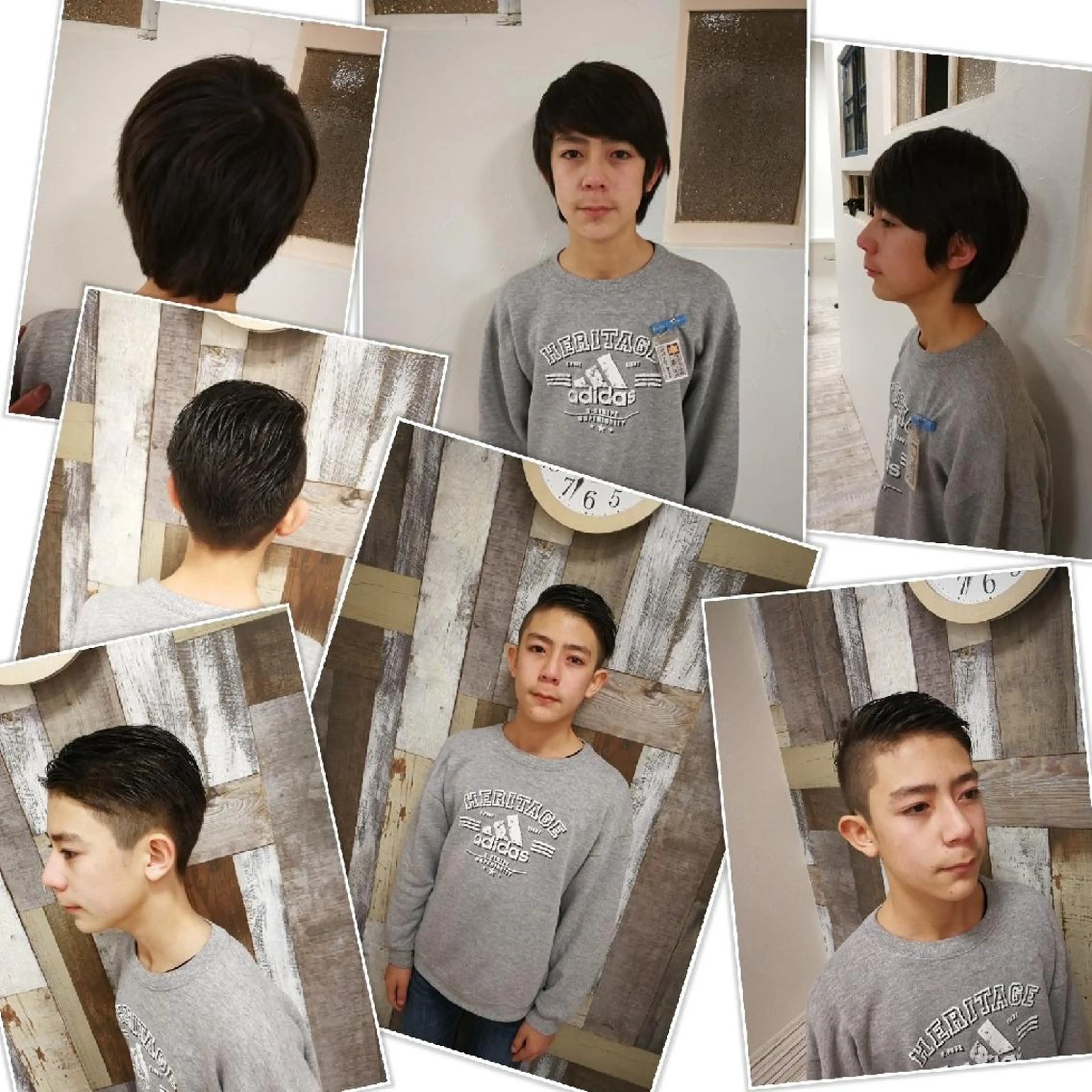 ショート メンズ Aile所属・酸性ストレート／カラ ー/山下高明のヘアスタイル