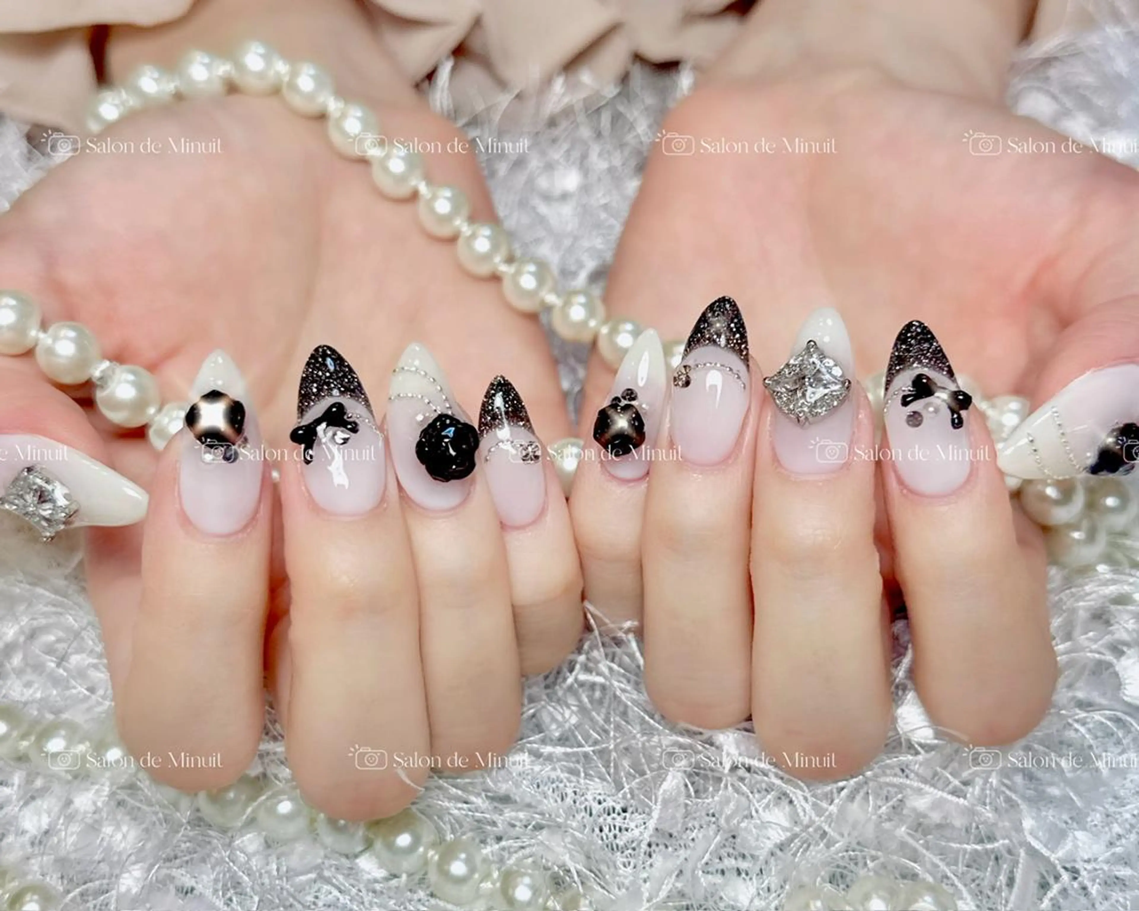 ネイル Salon de Minuit🦩のネイルデザイン