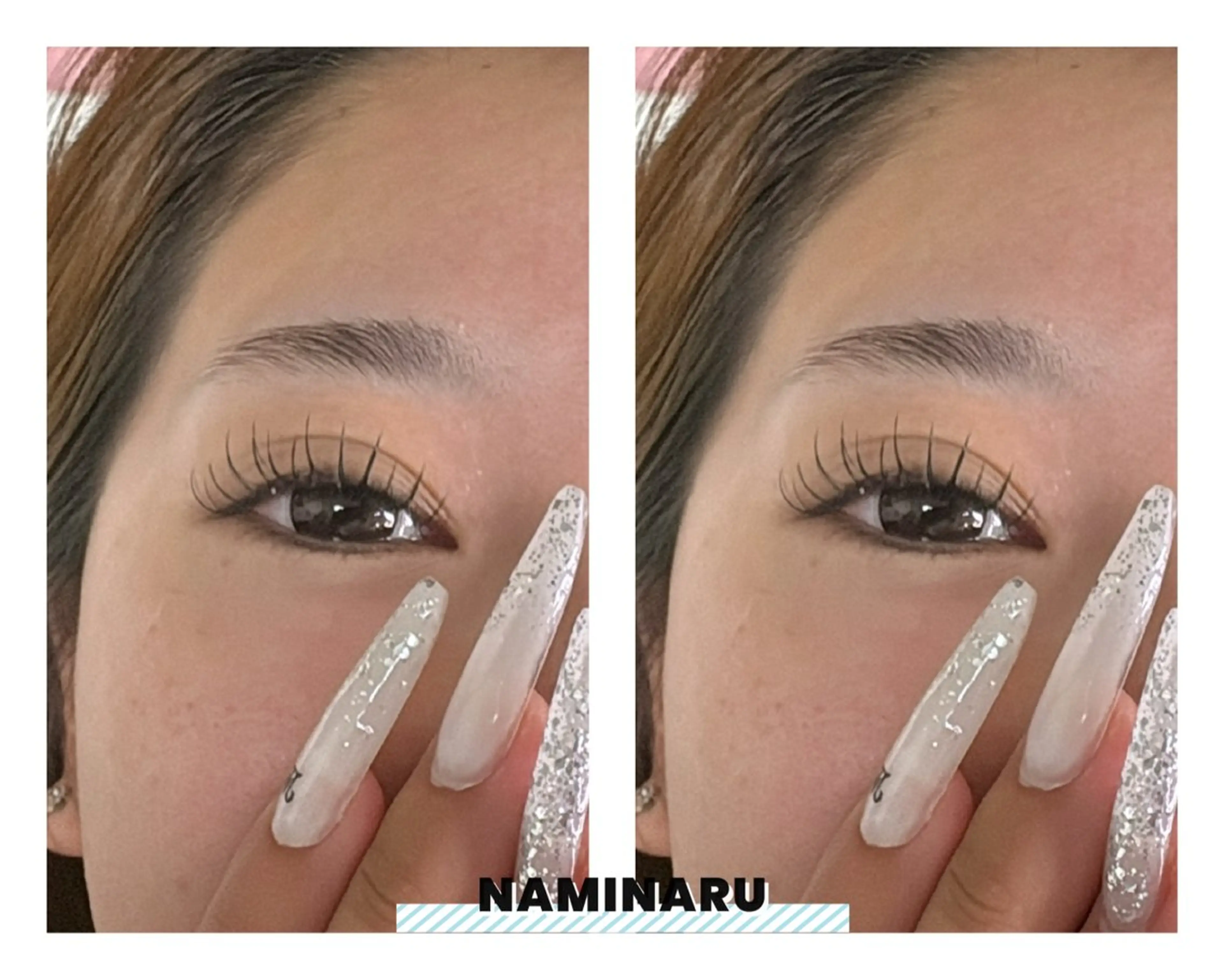 人気No.1毛質 フラットラッシュ 120本コース 「LED」の写真