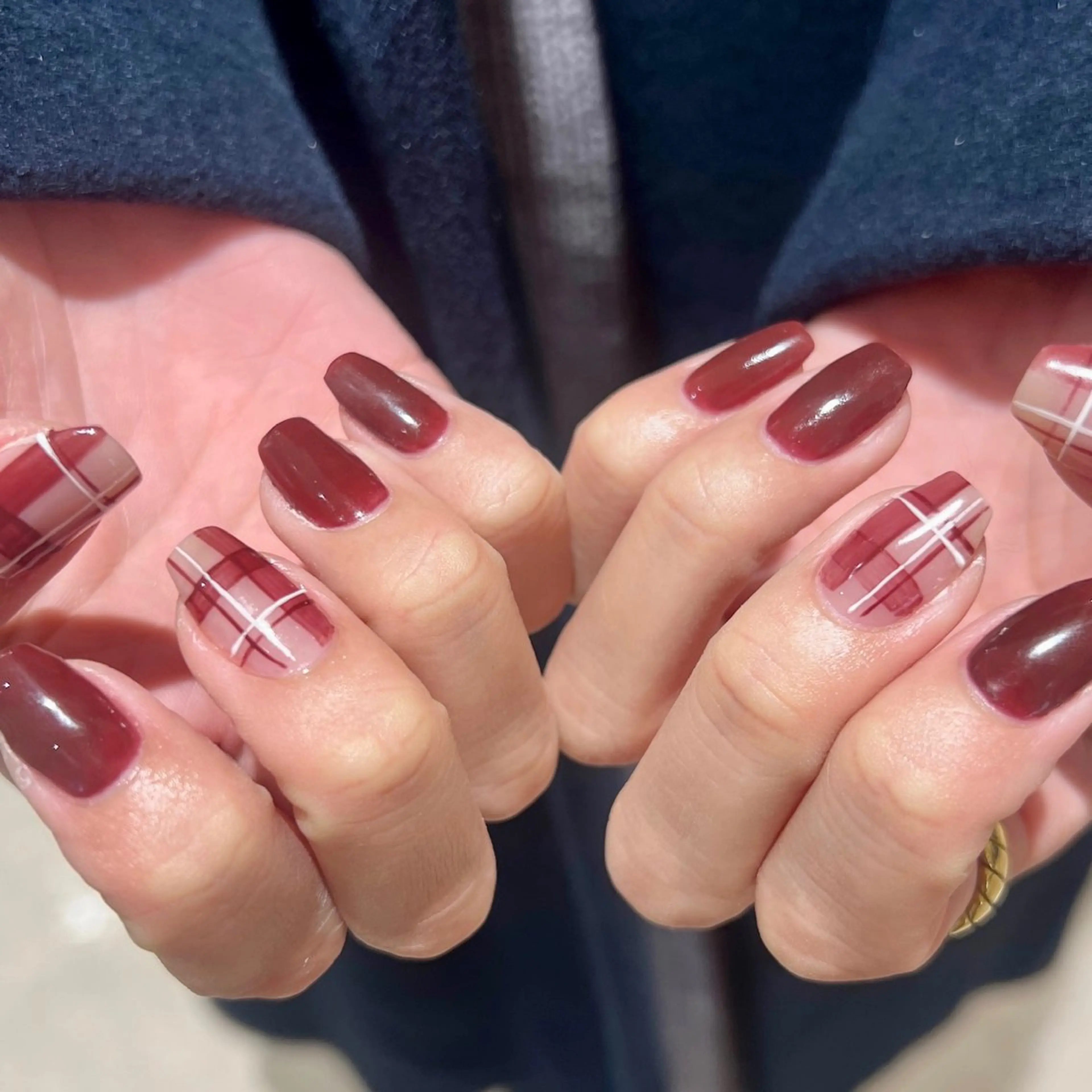 ネイル ジェルネイル 持ち込み ニュアンスネイル パラジェル ハンドネイル 個性派ニュアンス nuts nail所属・【池袋】nuts nail　なつみのネイルデザイン