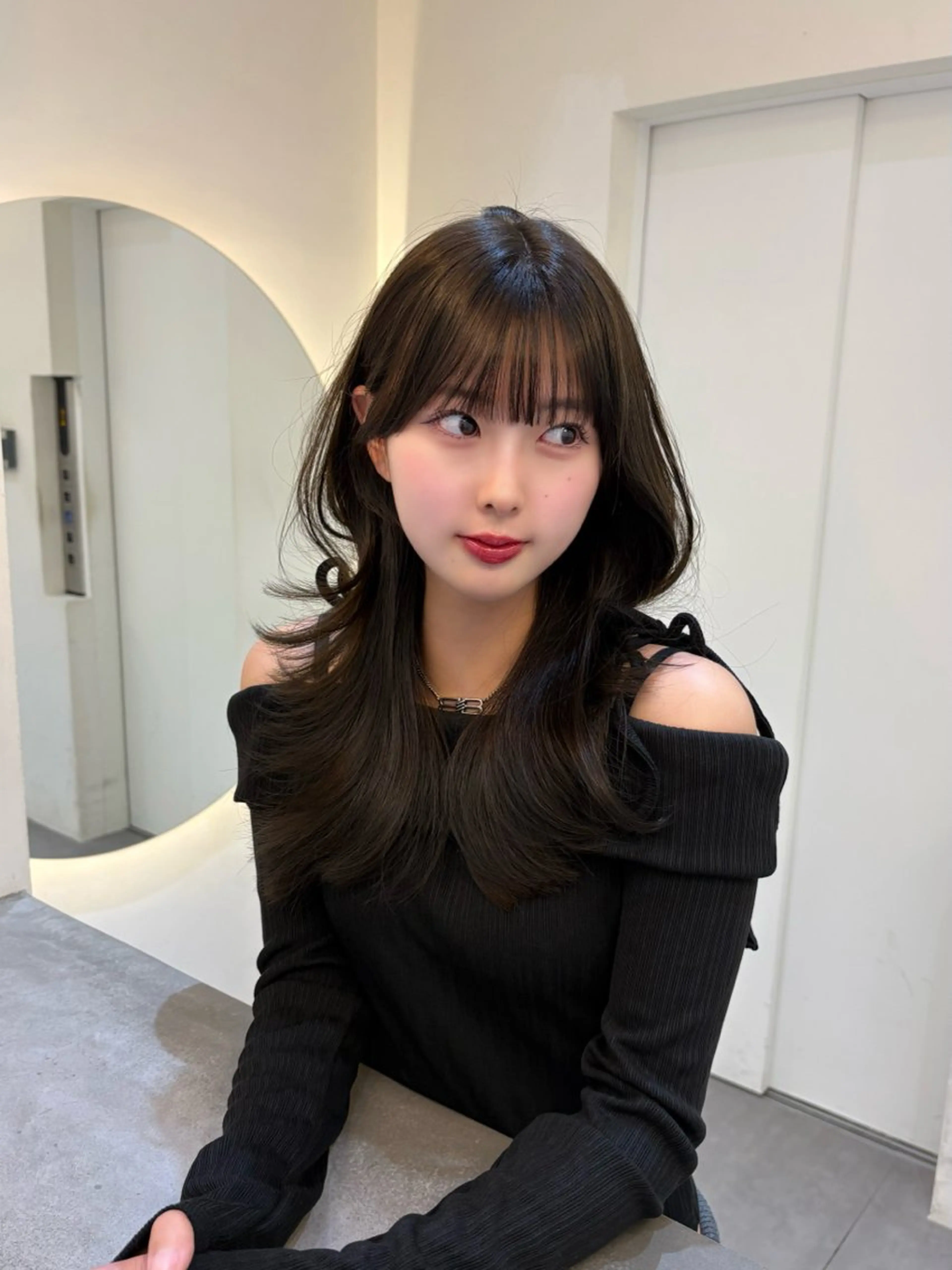 セミロング カット ヘアカラー トリートメント nok銀座所属・🌷艶色/艶髪/銀座 /norika🌷のヘアスタイル