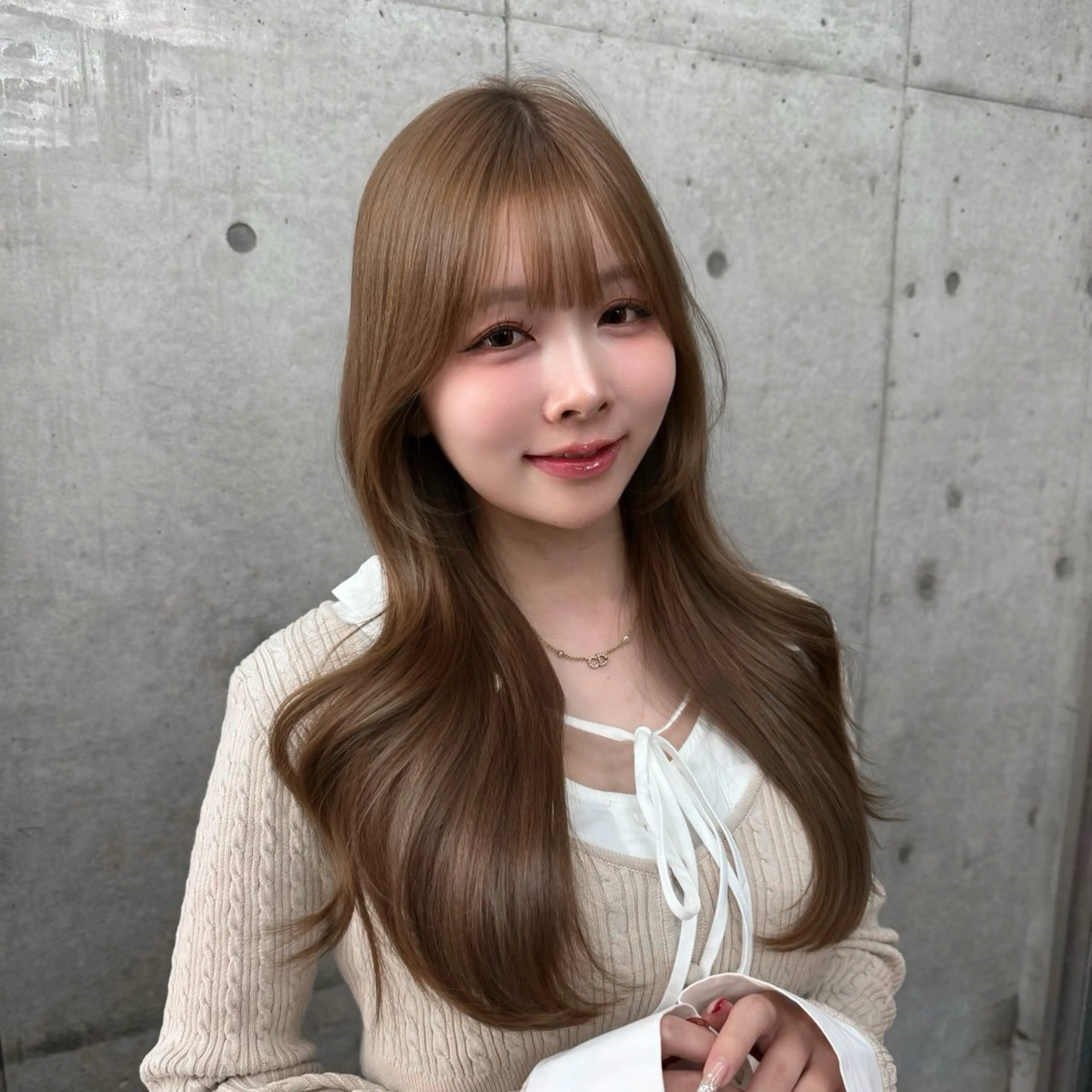 💕ブリーチなしダブルカラー💕カット+ダブルカラー+2steptreatment🦋ヘーゼルベージュ💫マロンベージュの写真