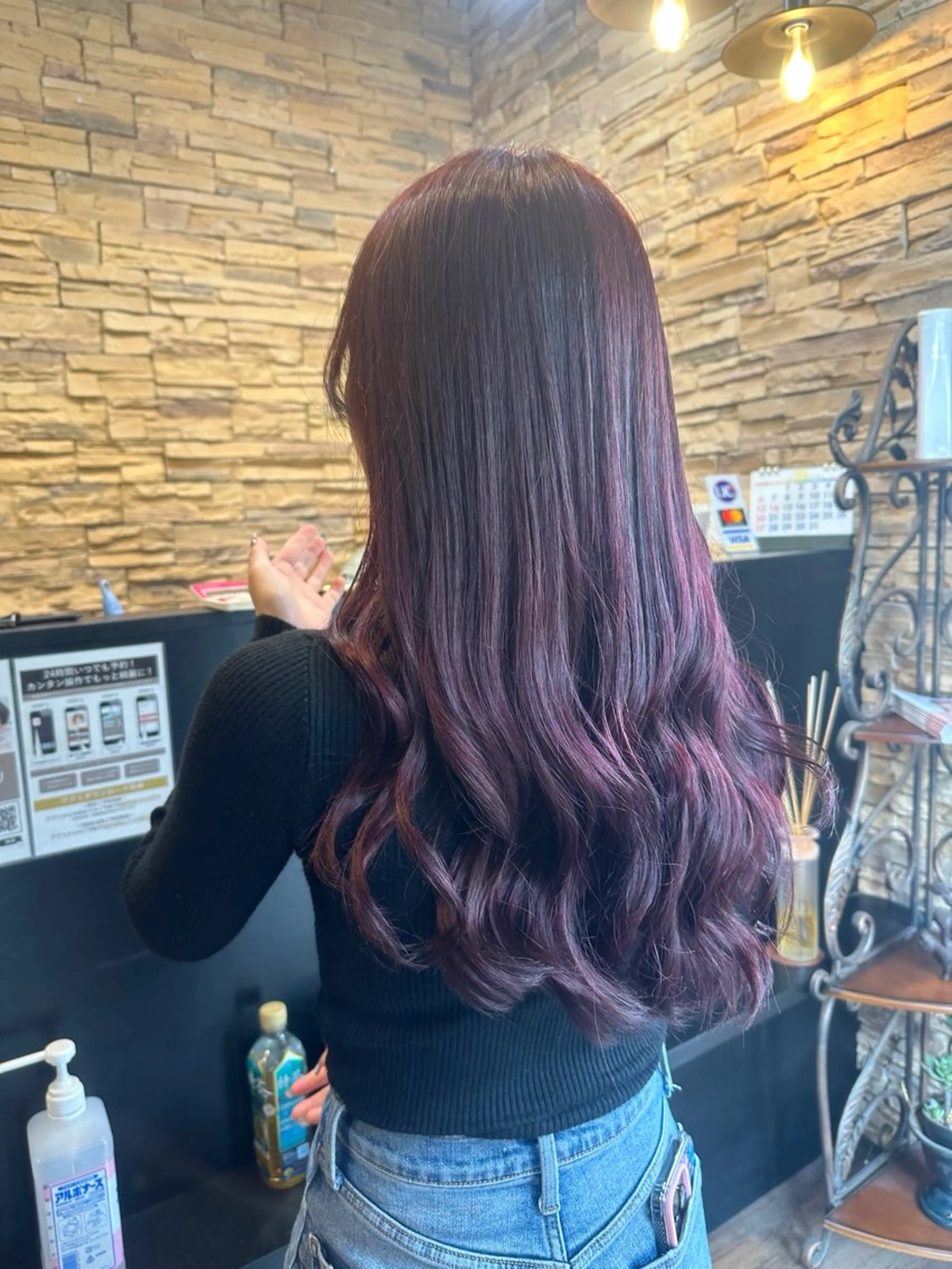 ロング カラー SENA♡ 期間限定モデル募集のヘアスタイル