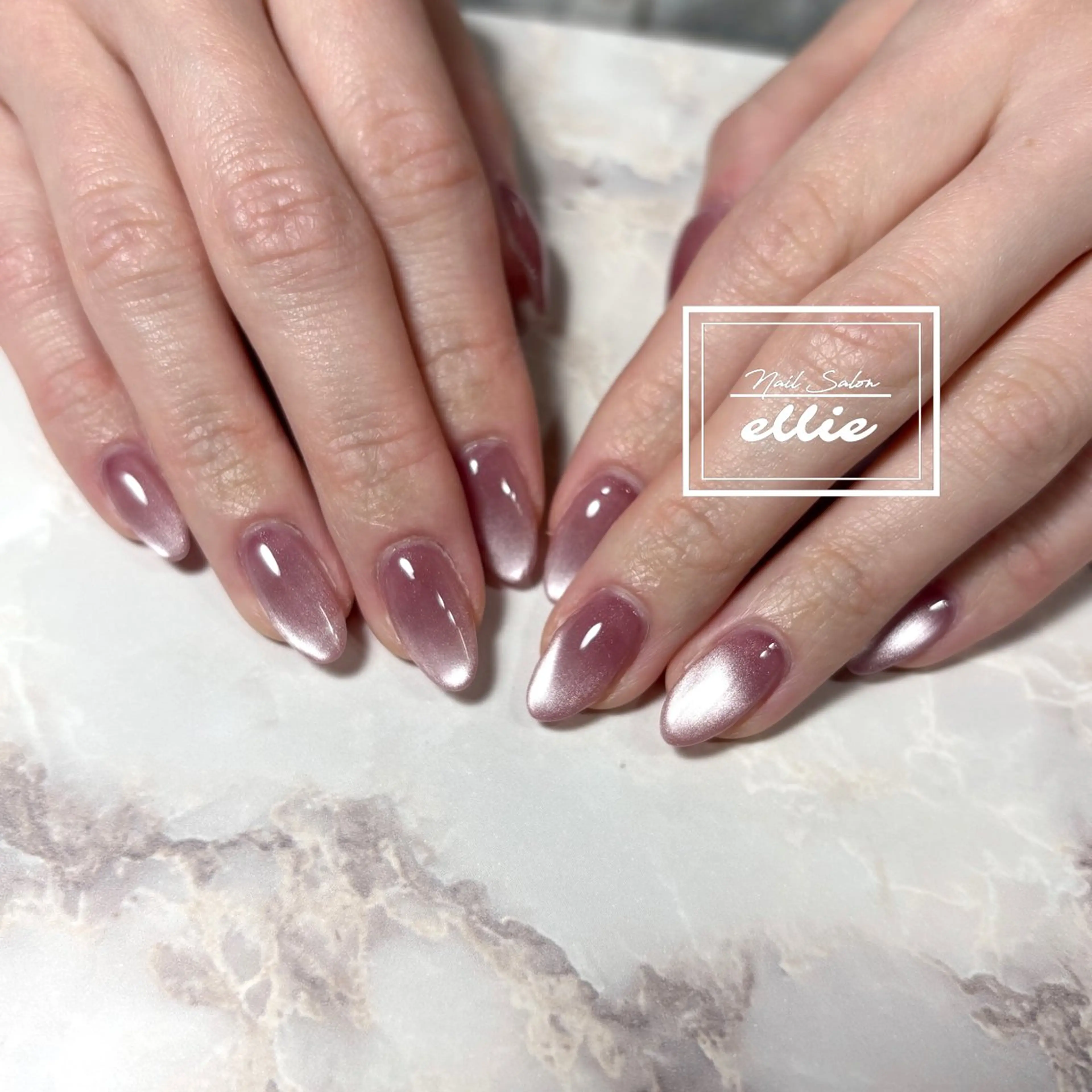 ネイル マグネットネイル ハンドネイル Nail Salon ellie 🐣のネイルデザイン
