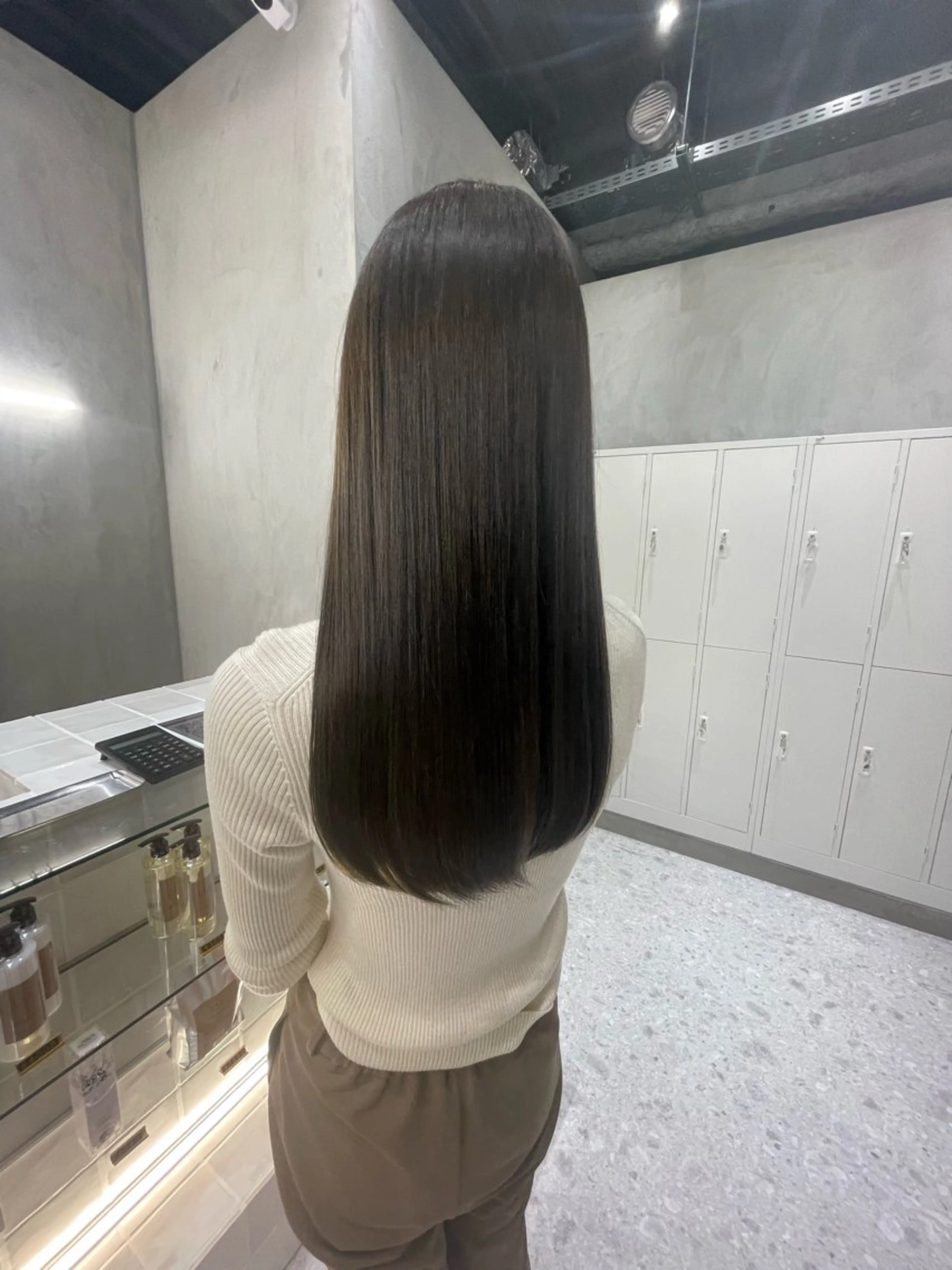 ロング ヘアカラー トリートメント ✨赤味消しカラー✨ 韓国ヘア/古川恭平のヘアスタイル