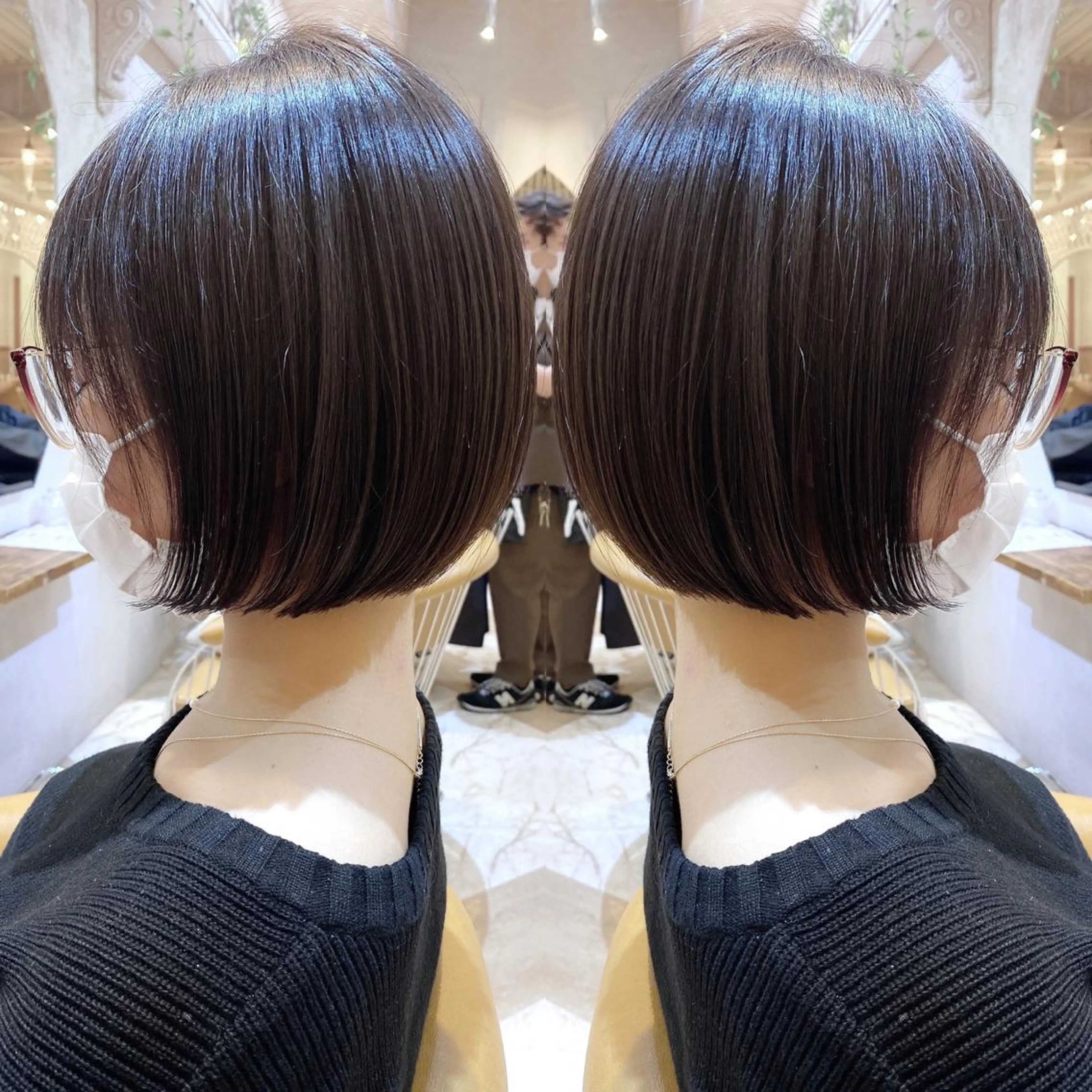 ショート カラー 似合わせカット カット ヘアカラー トリートメント ツヤ髪になりたい方へ 🩷柴田知亜希のヘアスタイル