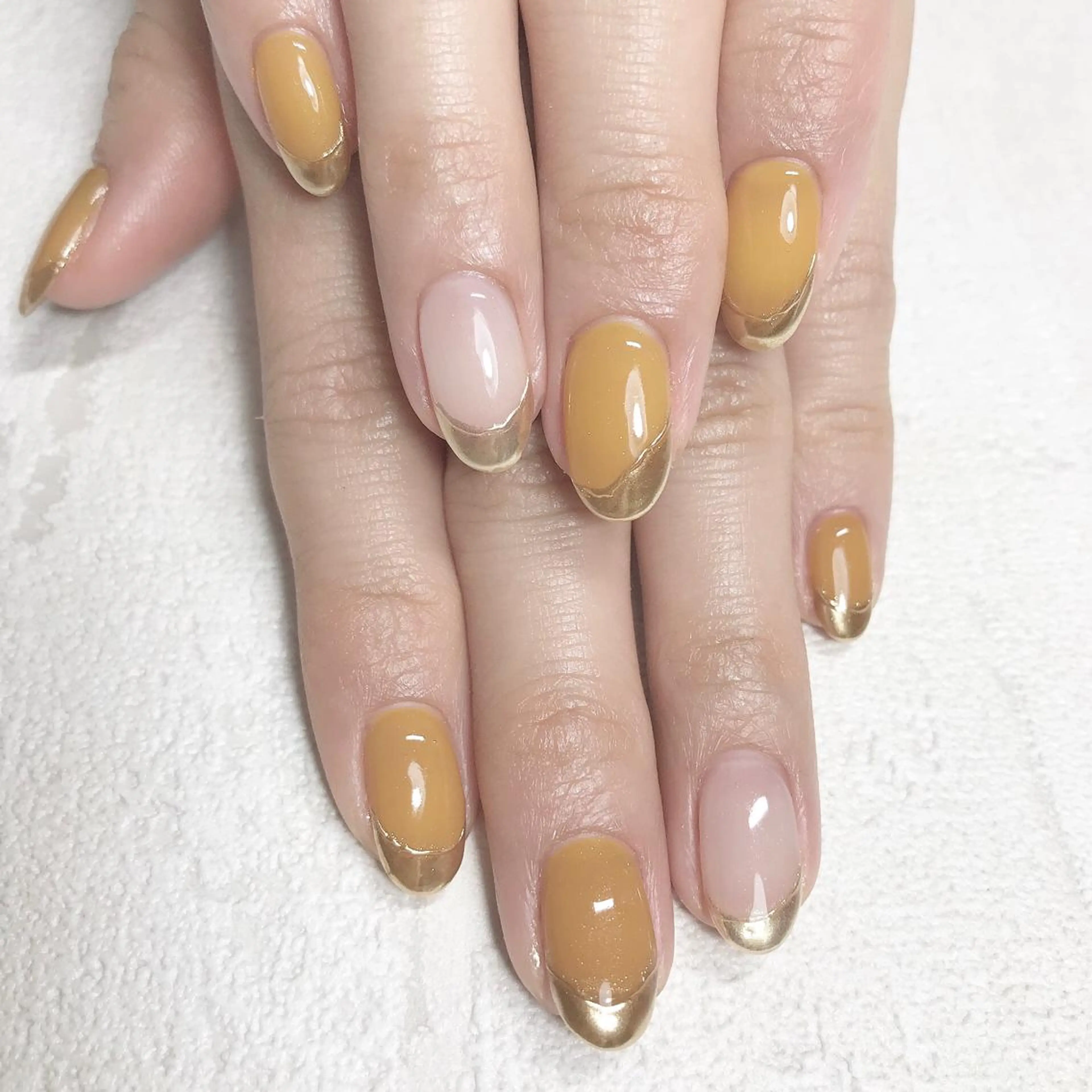 ネイル フレンチネイル ニュアンスネイル ハンドネイル Room nailのネイルデザイン